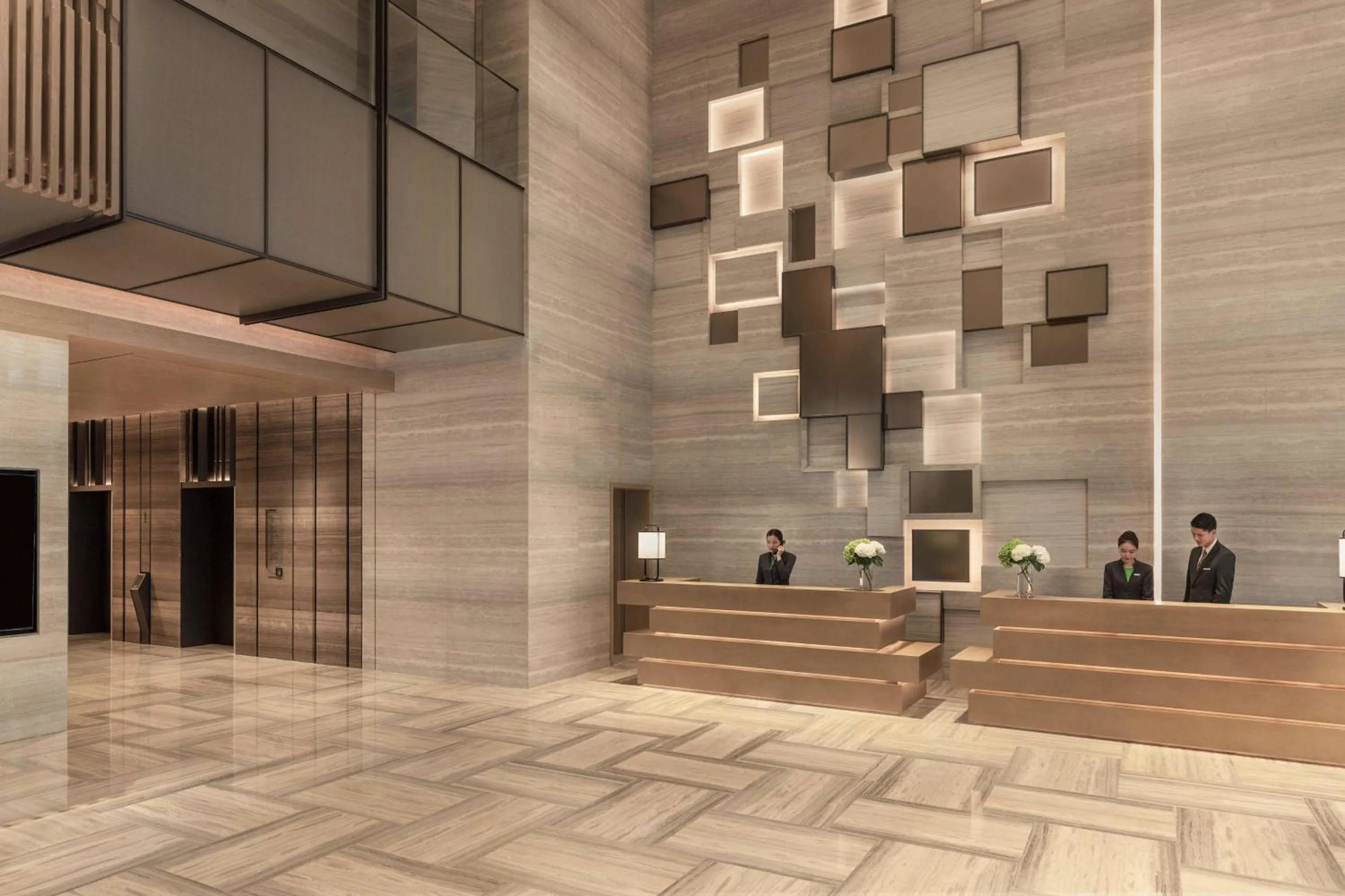 Lobby or reception in Courtyard by Marriott Shenzhen Bay