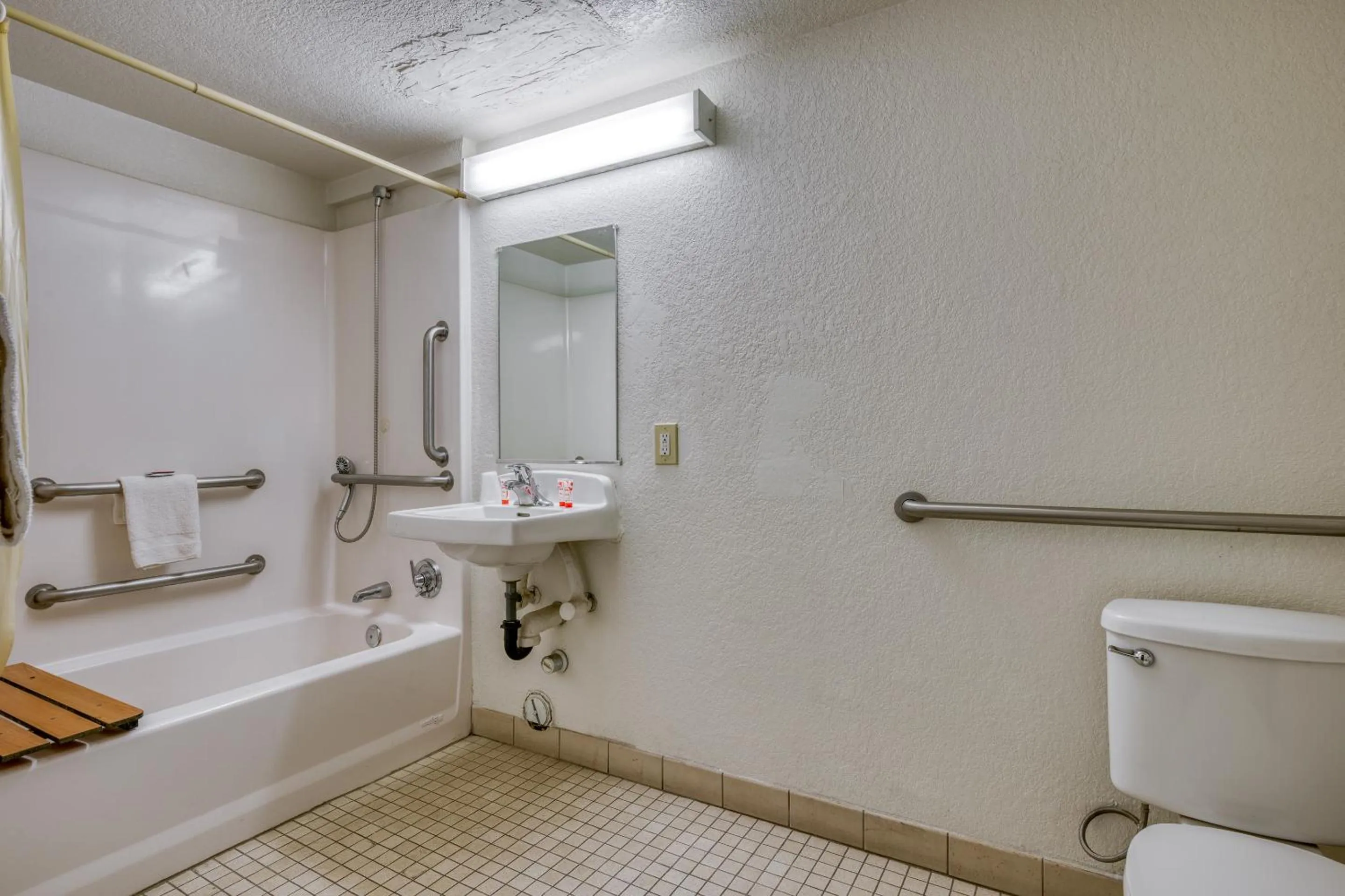 Bathroom in OYO Hotel Tucson Downtown