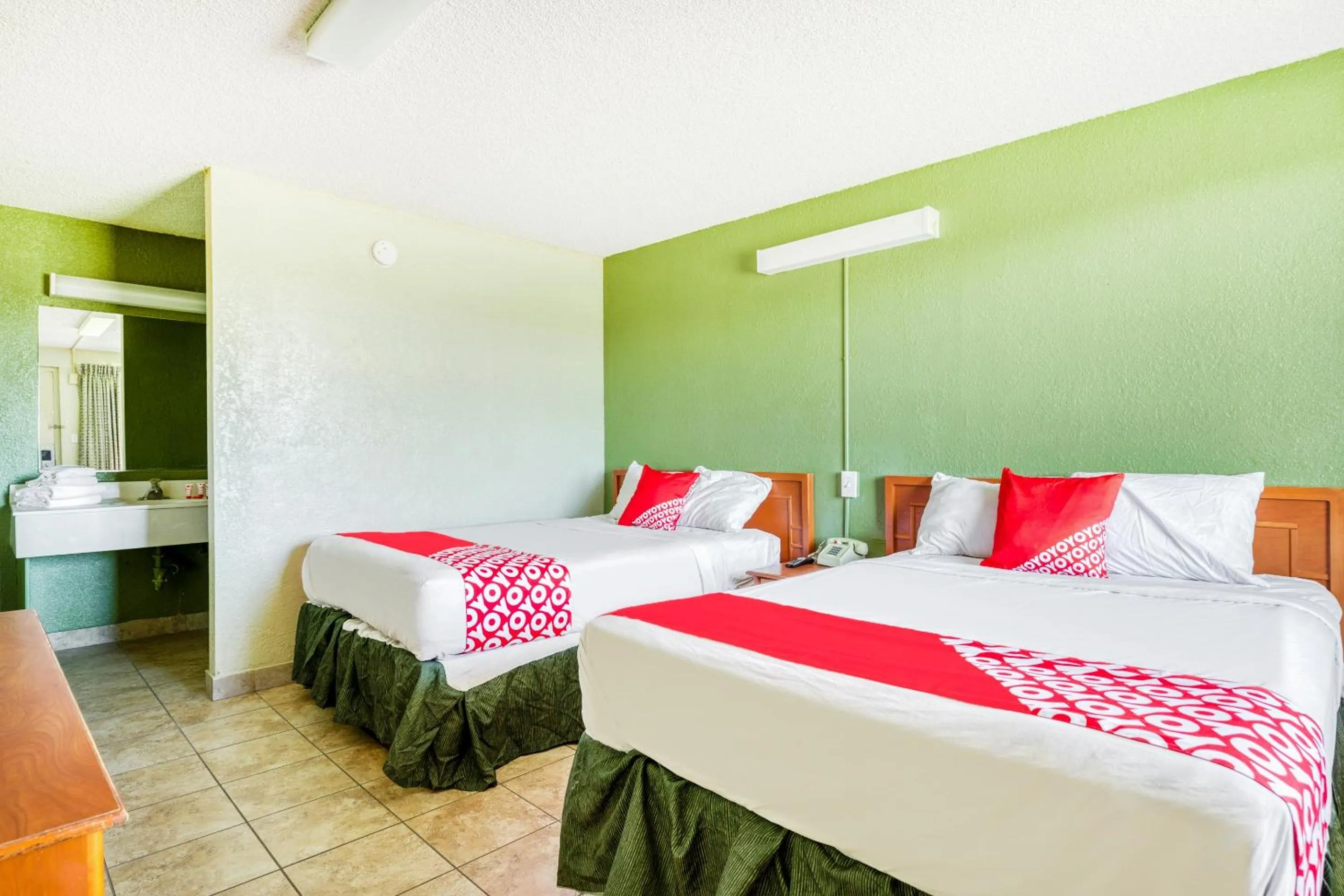 Bedroom, Room Photo in OYO Hotel Tucson Downtown