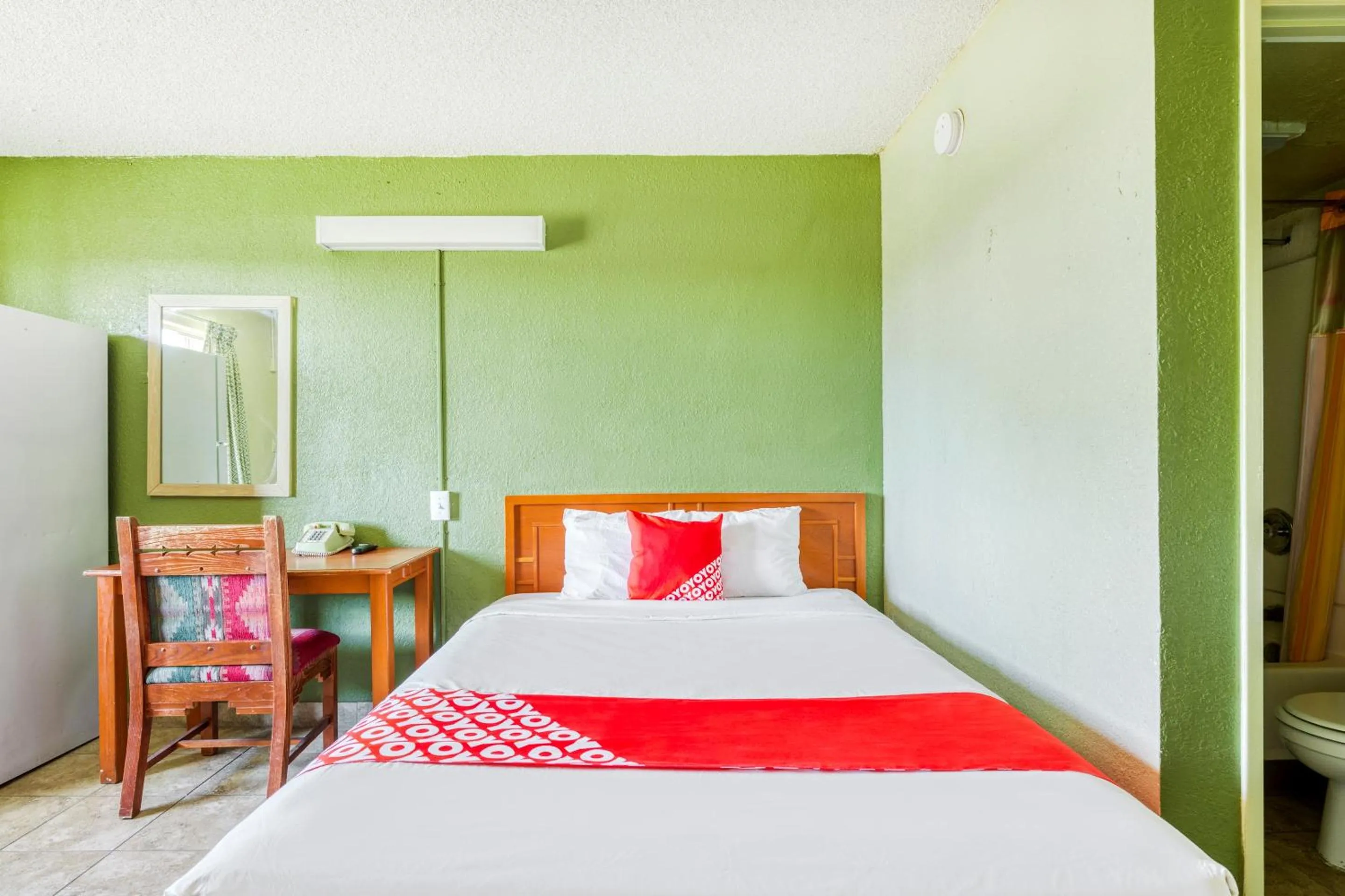 Bedroom, Room Photo in OYO Hotel Tucson Downtown