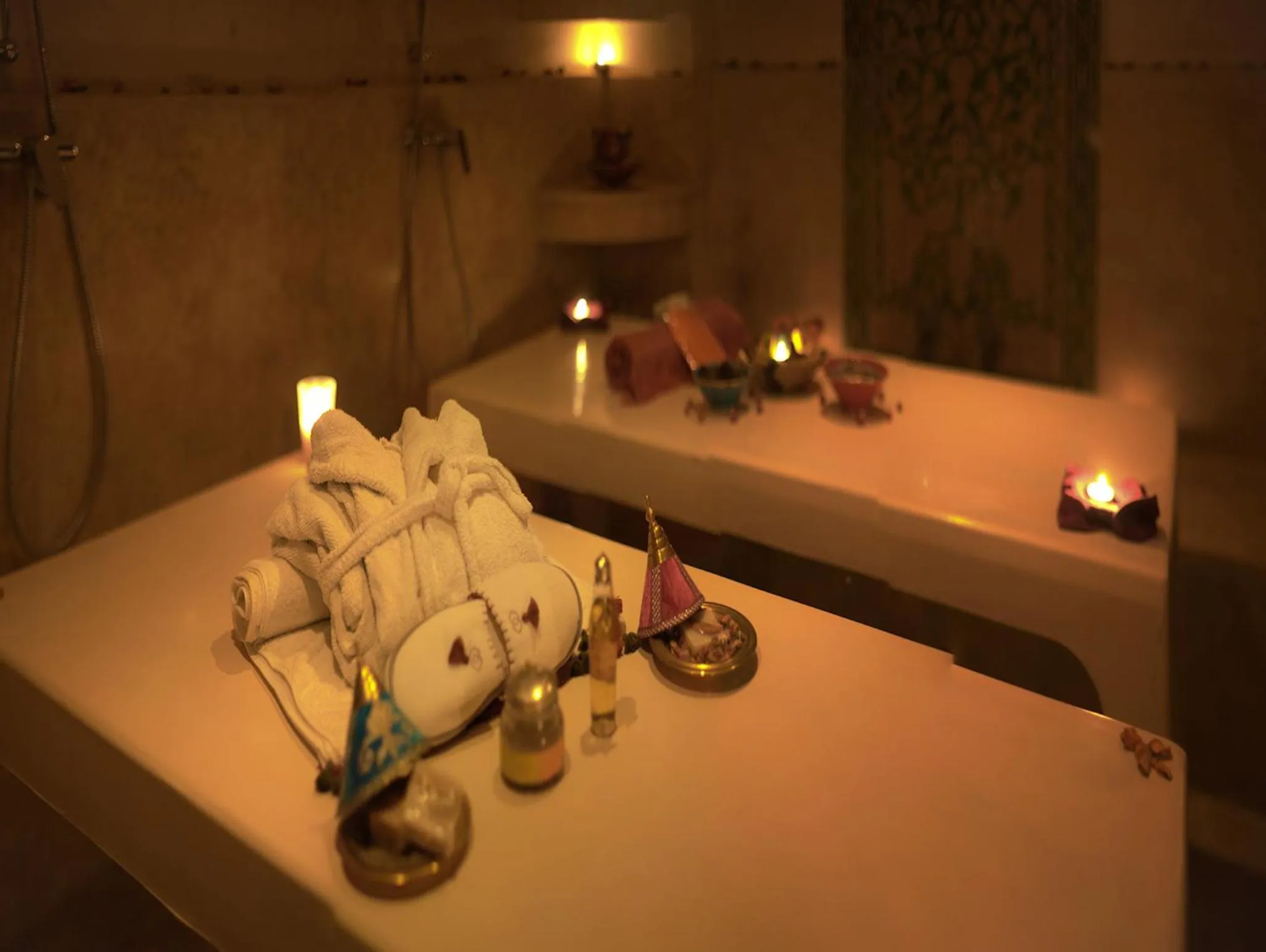 Spa and wellness centre/facilities, Bed in Hotel Lawrence d'Arabie
