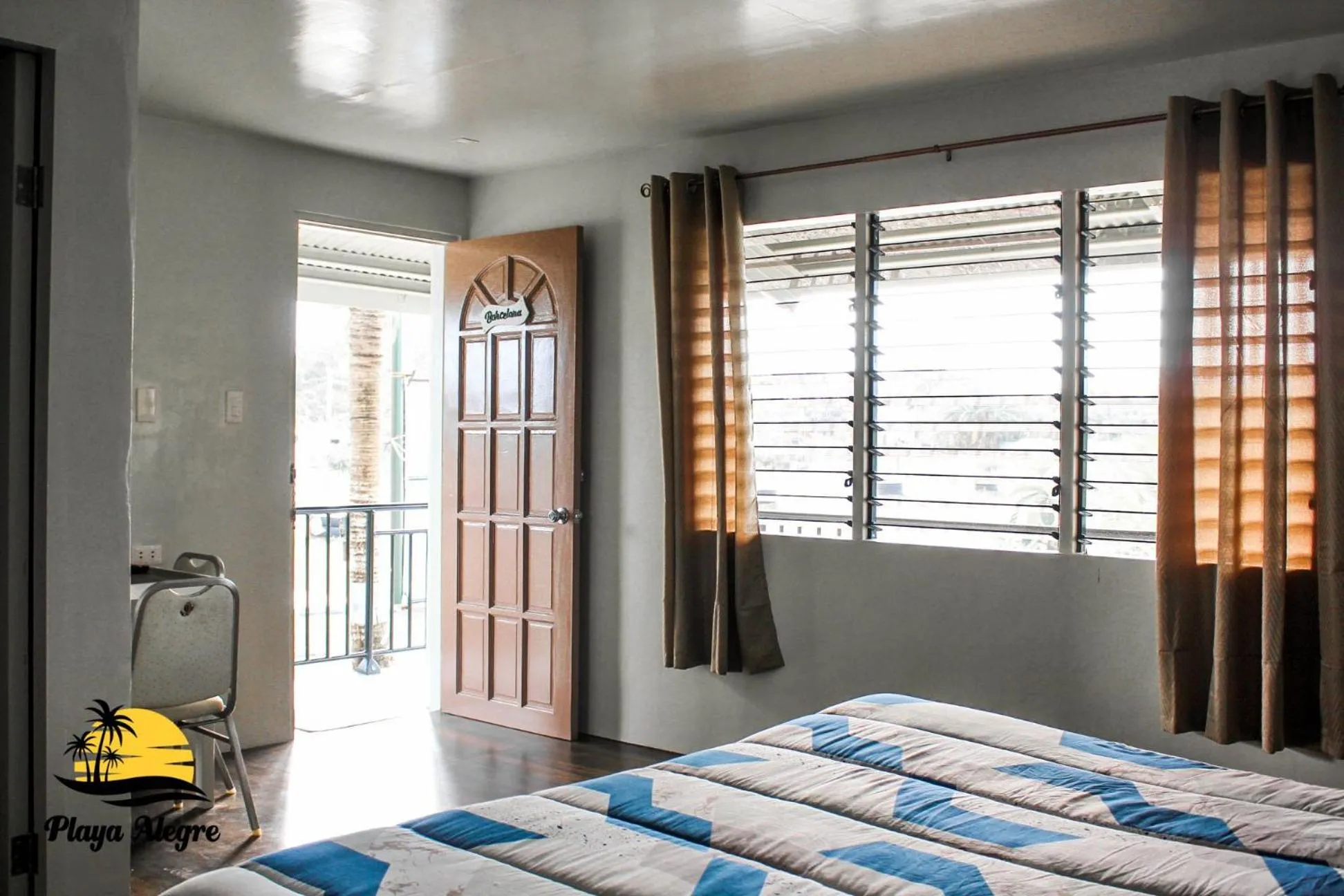 Bed in Playa Alegre Beach Resort & Restaurant