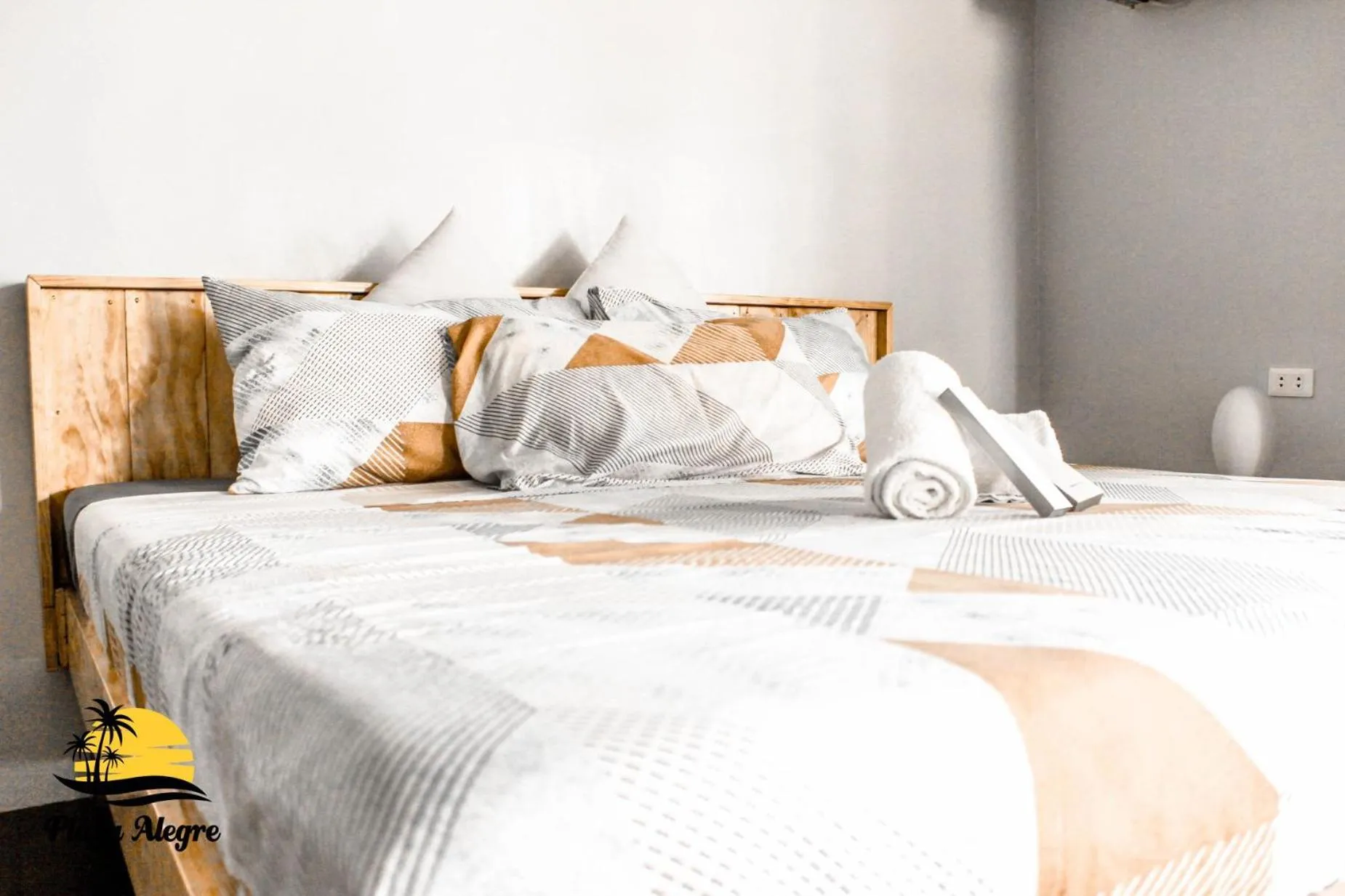 Bed in Playa Alegre Beach Resort & Restaurant