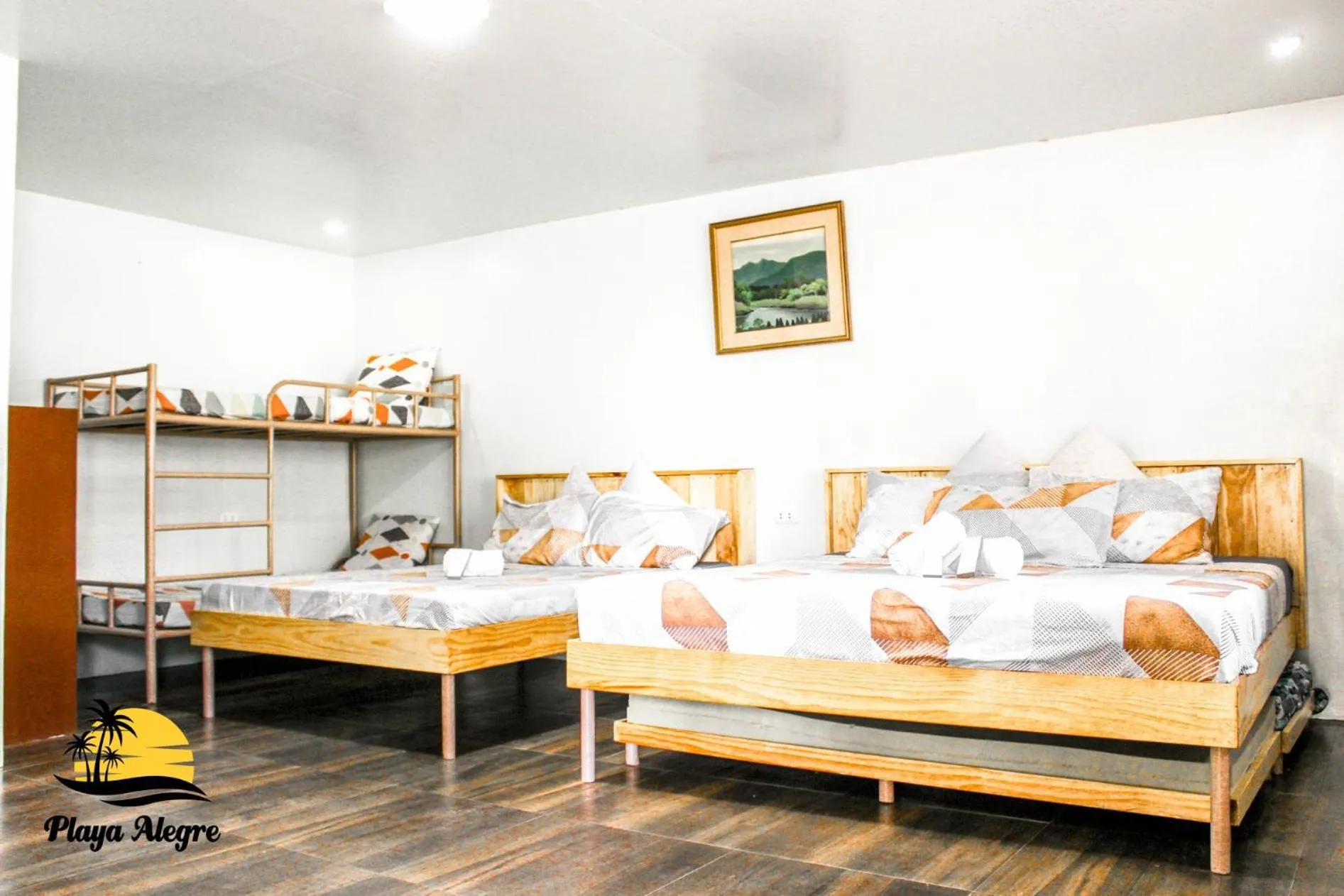 Bed in Playa Alegre Beach Resort & Restaurant