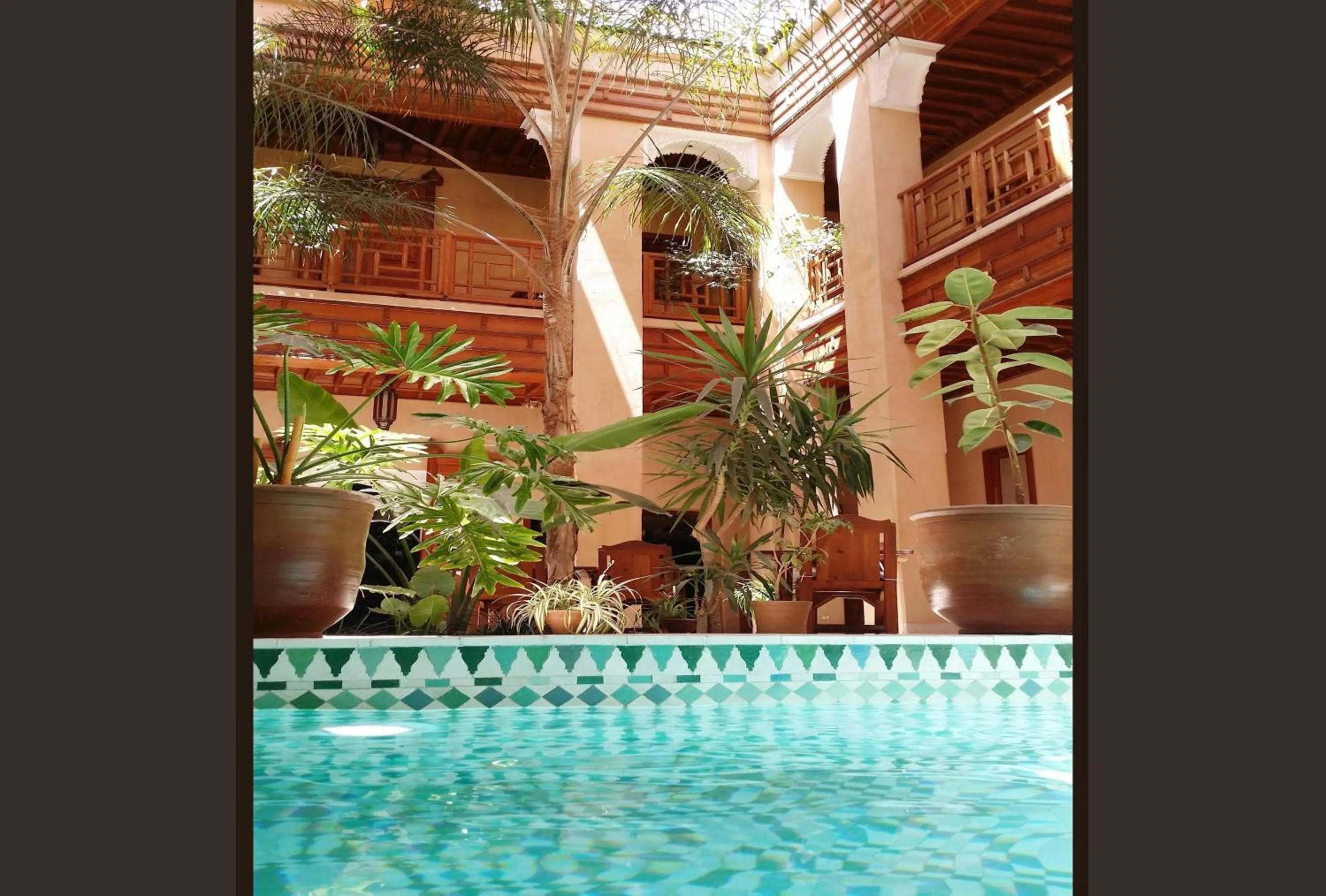 Patio in Riad Al Ksar & Spa