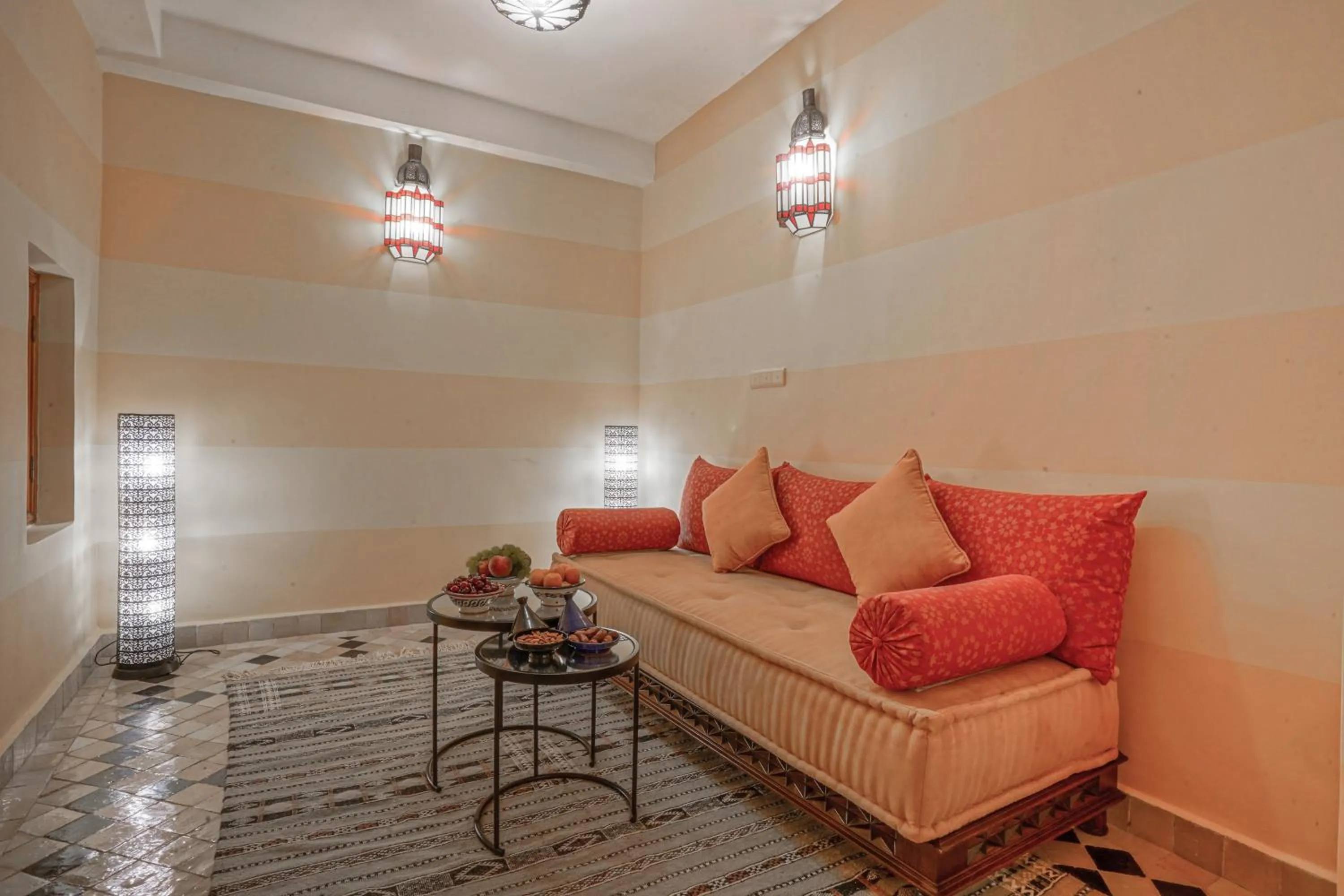 Living room in Algilà Fes Riad Medina Charme Hotel