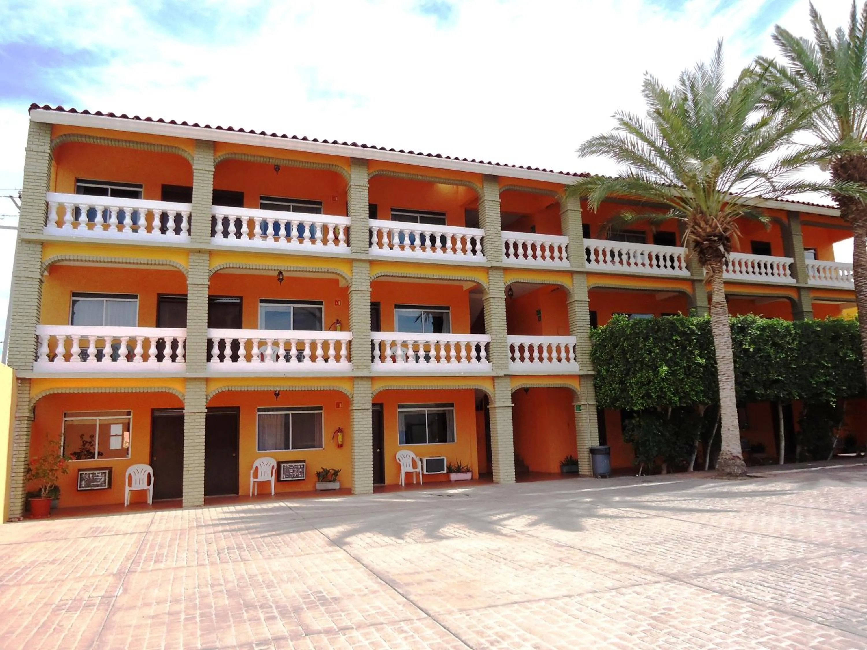 Property building in Hotel La Hacienda de la Langosta Roja