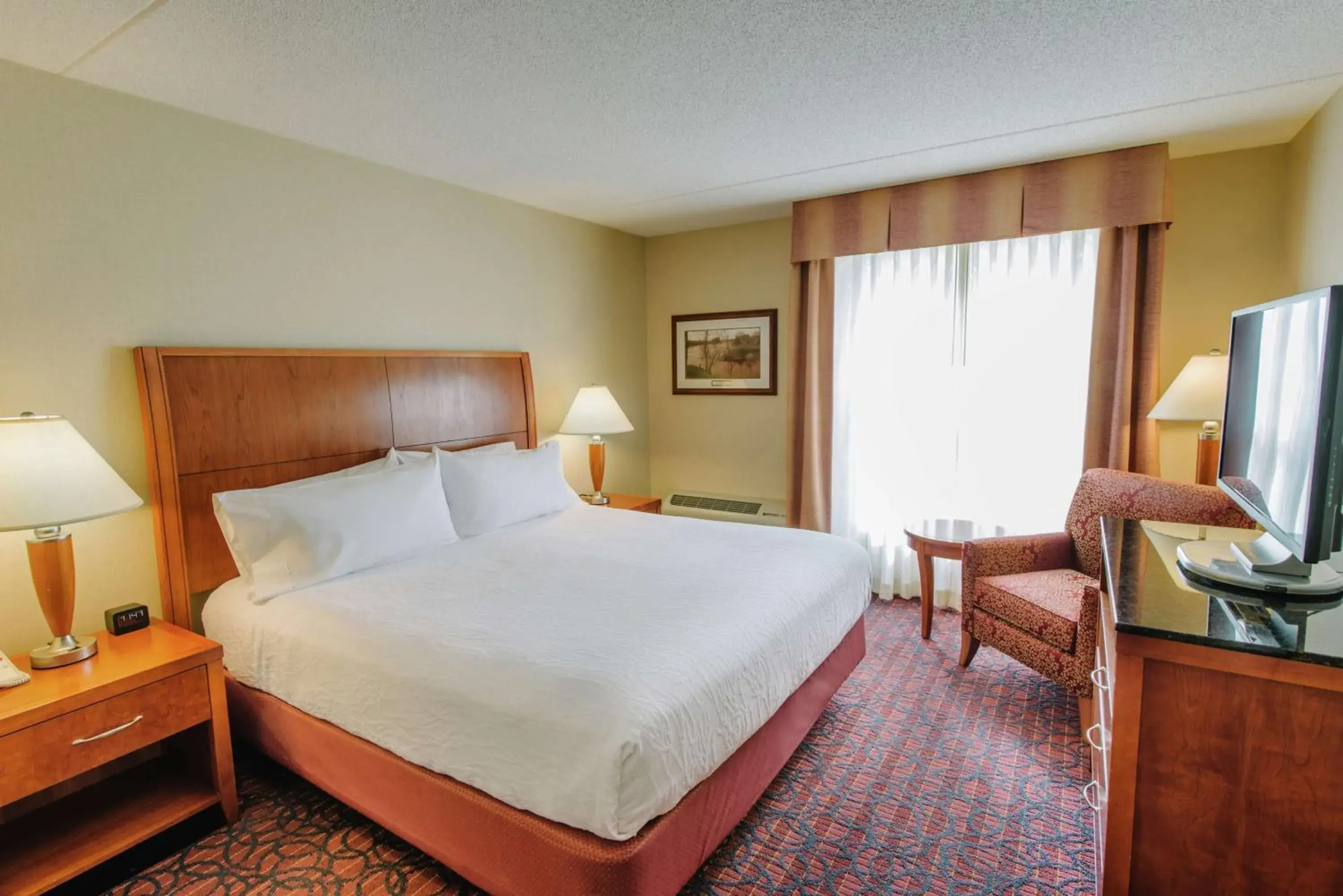 King Room in Hilton Garden Inn Manchester Downtown King Room in Hilton Garden Inn Manchester Downtown