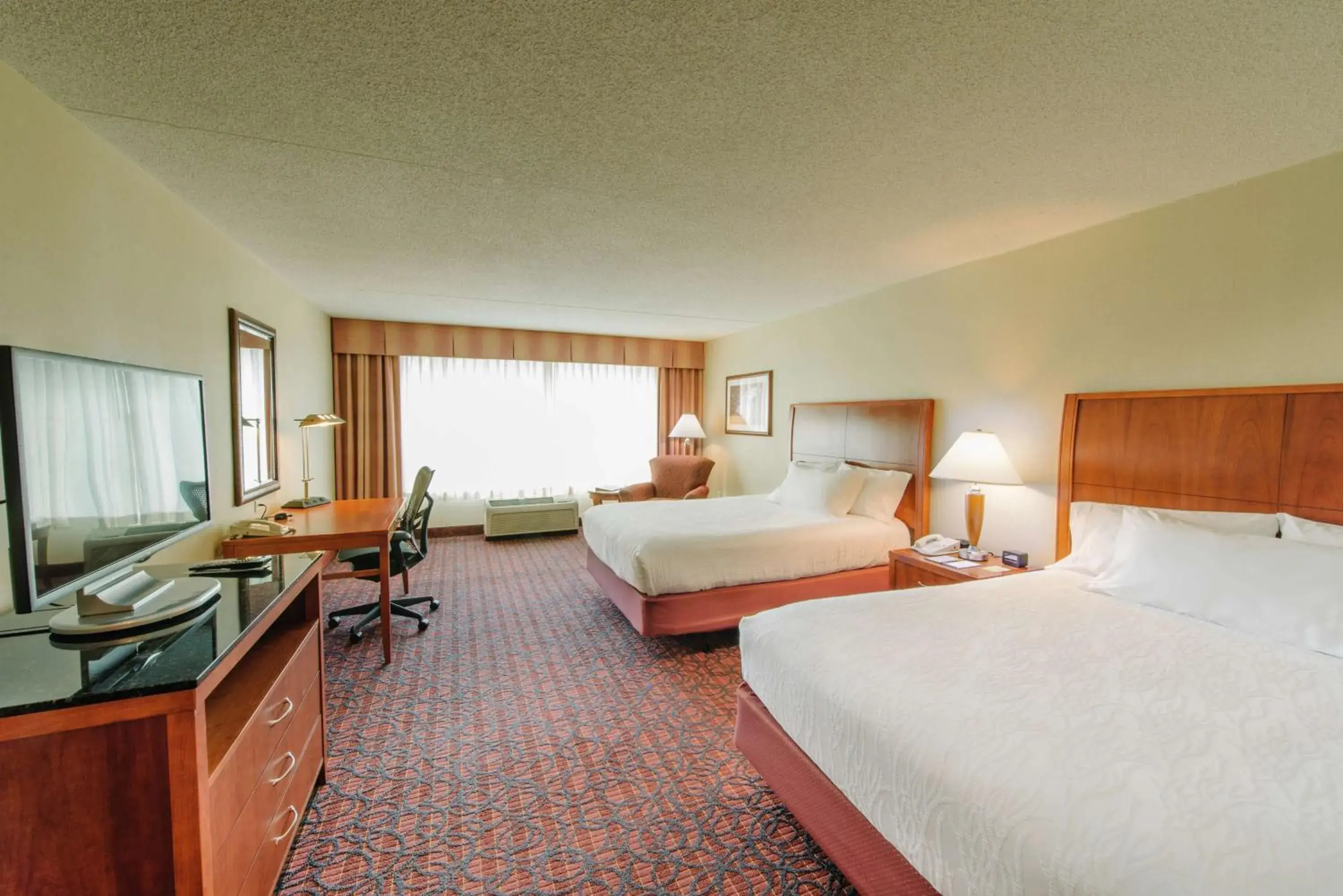 Queen Room with Two Queen Beds in Hilton Garden Inn Manchester Downtown Queen Room with Two Queen Beds in Hilton Garden Inn Manchester Downtown