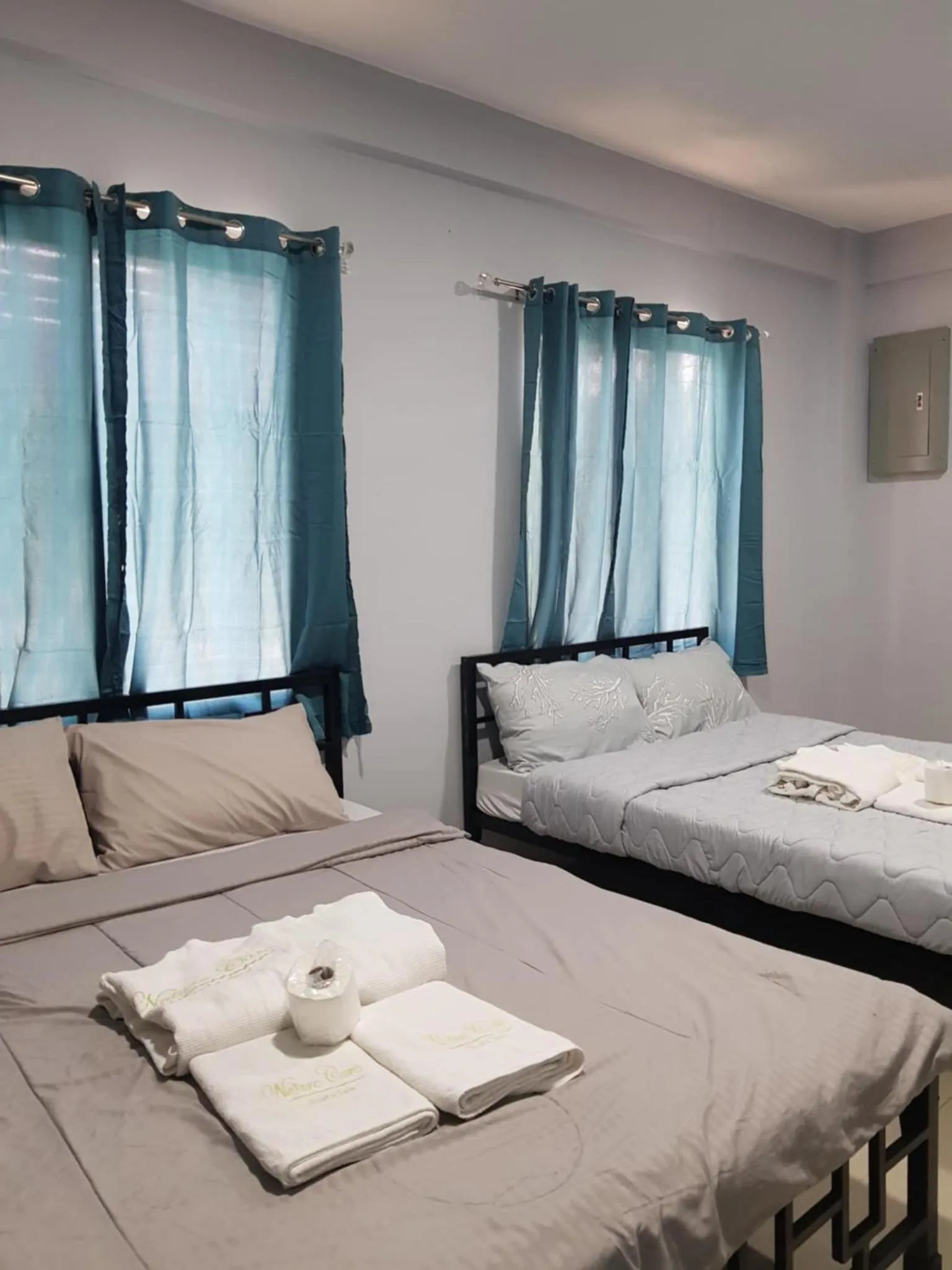 Bed in Nature Care Resort and Farm