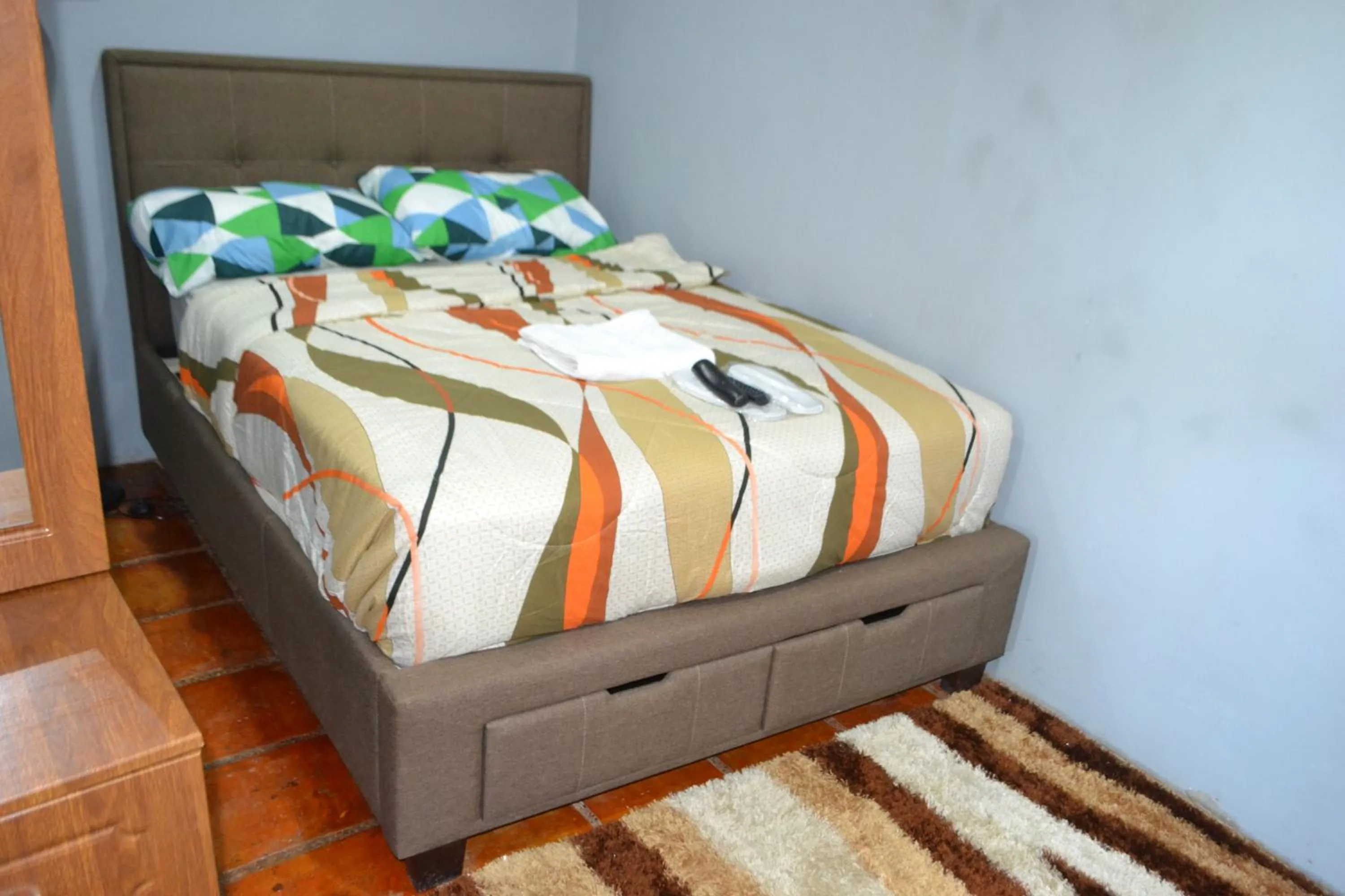 Bed in Nature Care Resort and Farm