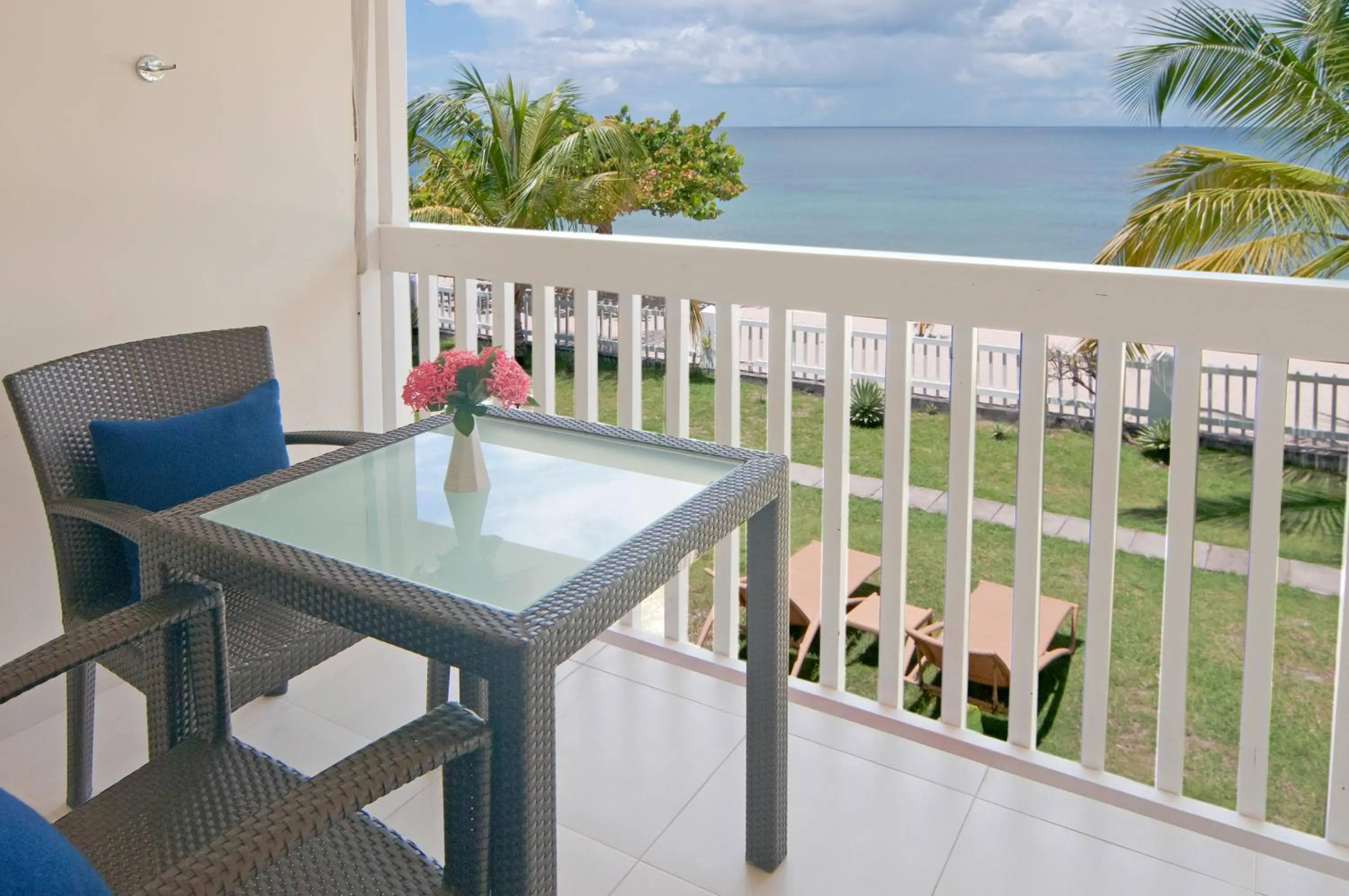 Patio in Radisson Grenada Beach Resort