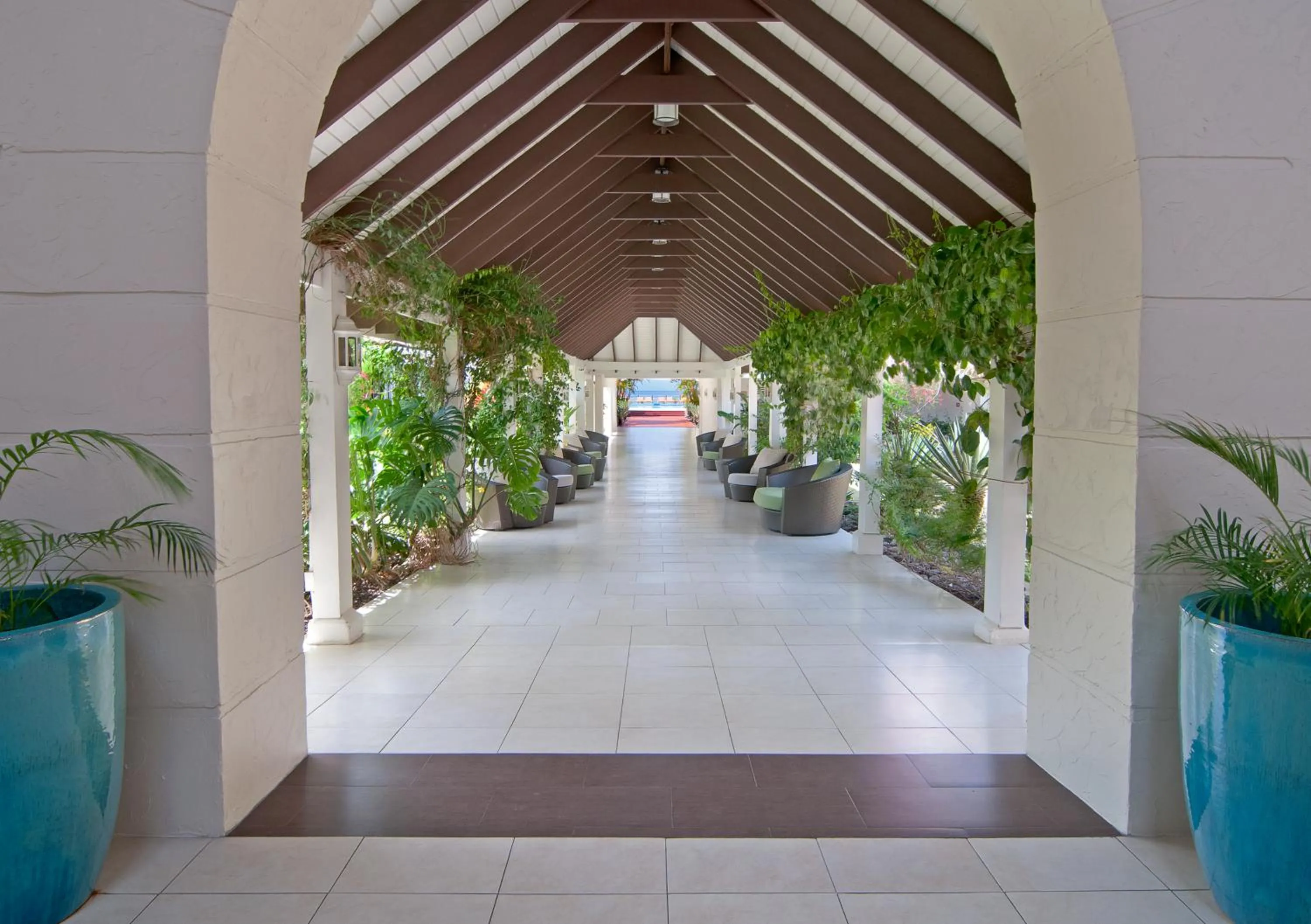 Facade/entrance in Radisson Grenada Beach Resort