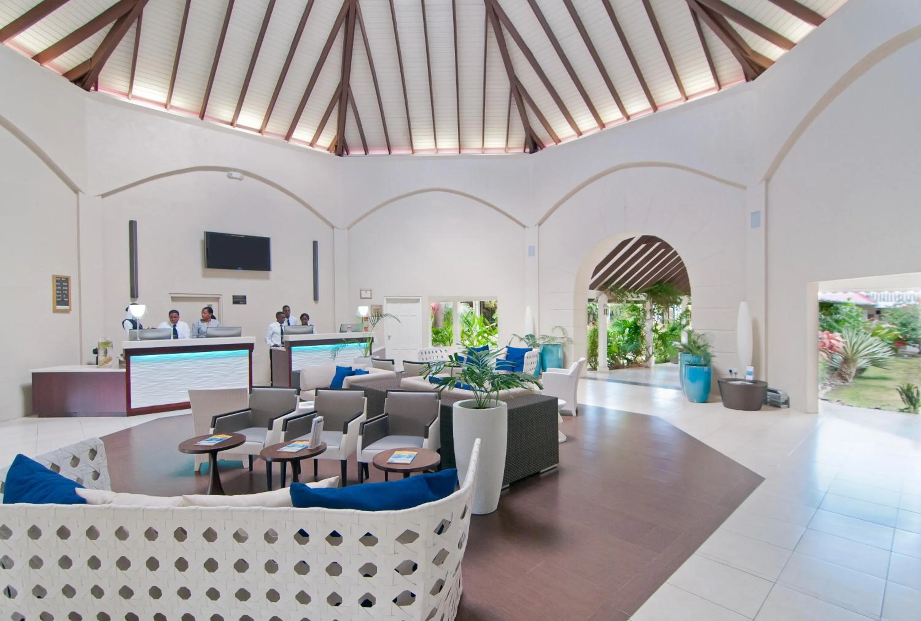 Lobby or reception in Radisson Grenada Beach Resort