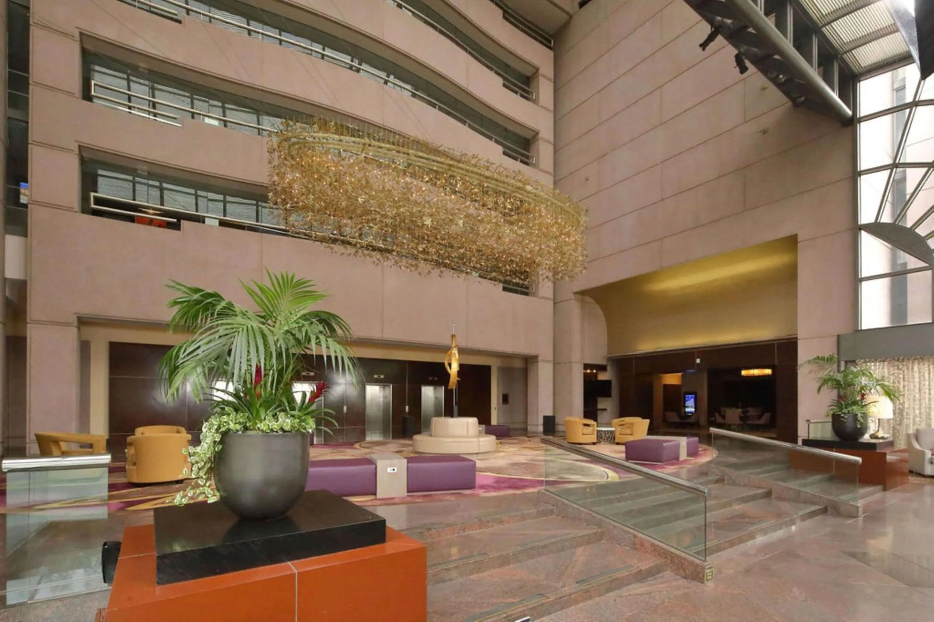 Lobby or reception in Hilton Houston Post Oak by the Galleria