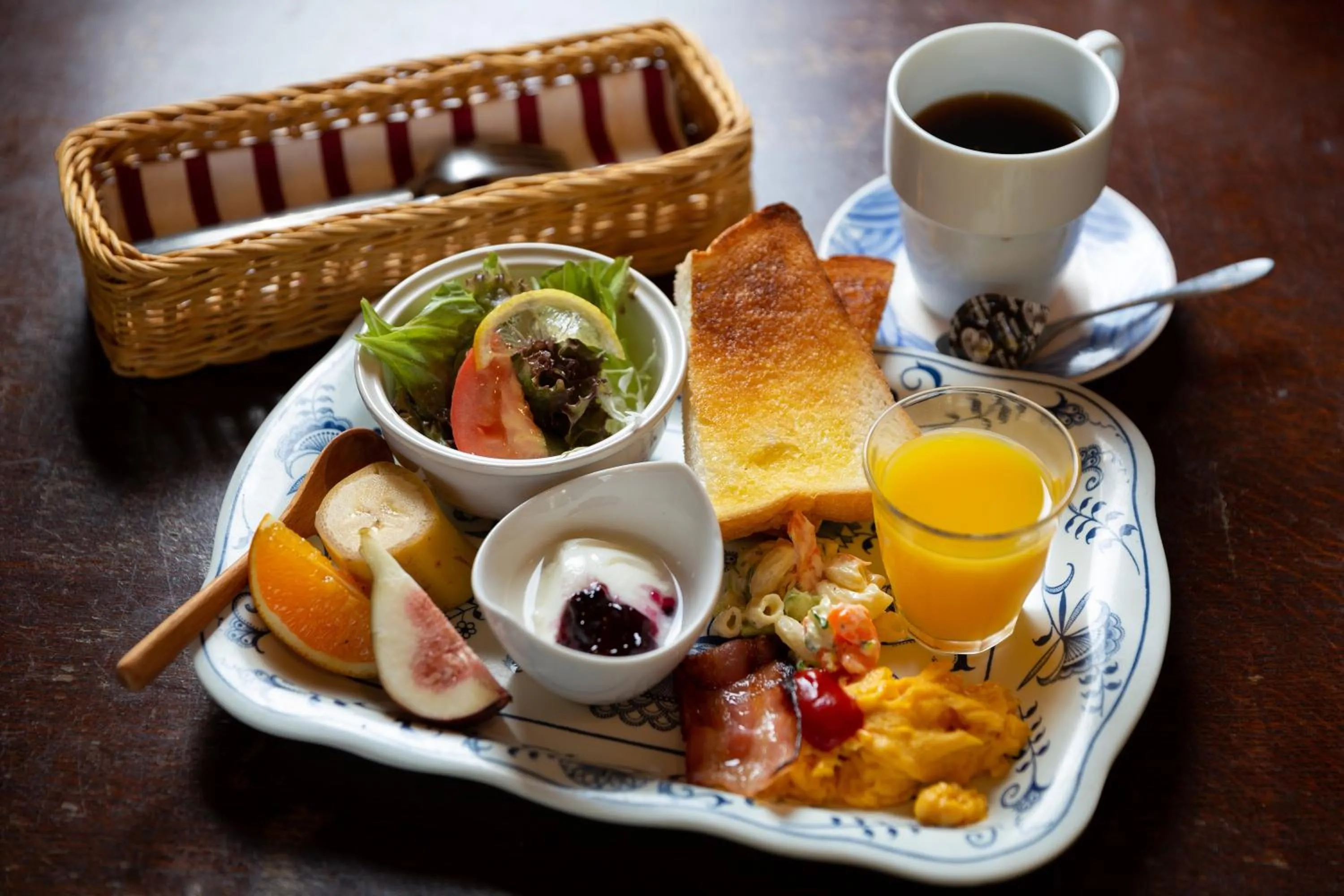 Food close-up in Hotel Hanaya