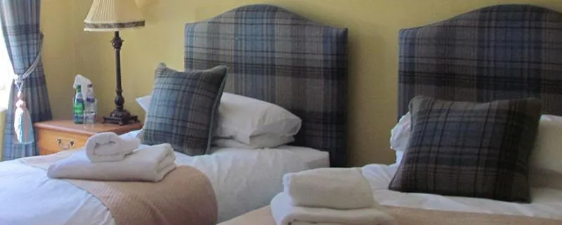 Bed in Altnaharra Hotel