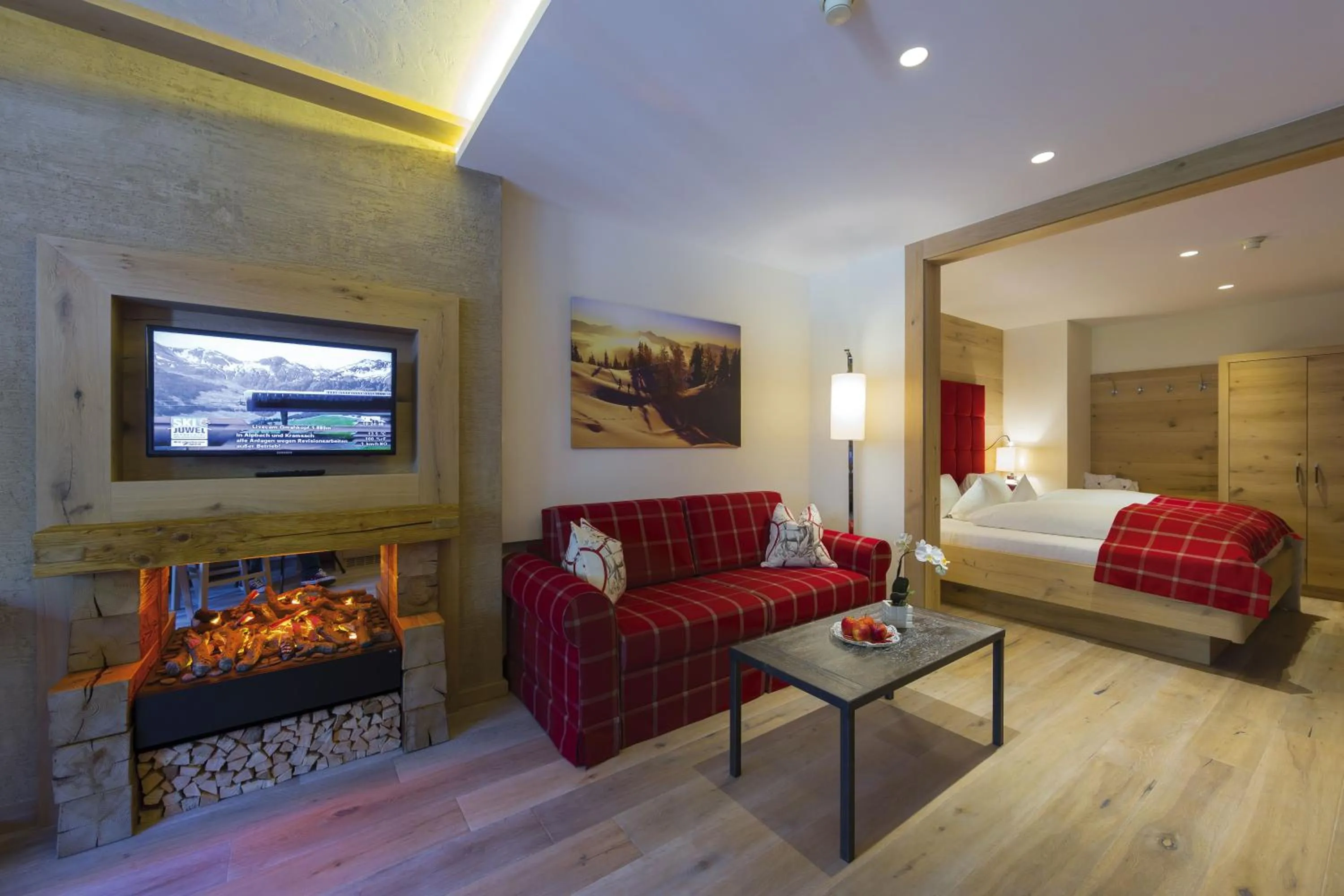 TV and multimedia, Bed in Alpbacherhof Mountain & Spa Resort