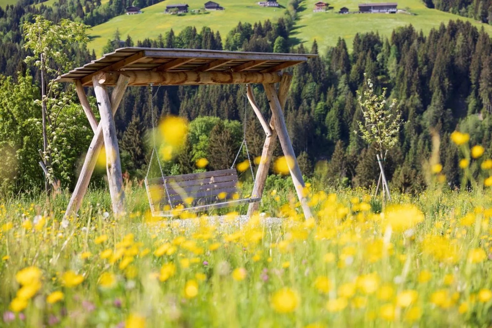 Garden in Alpbacherhof Mountain & Spa Resort