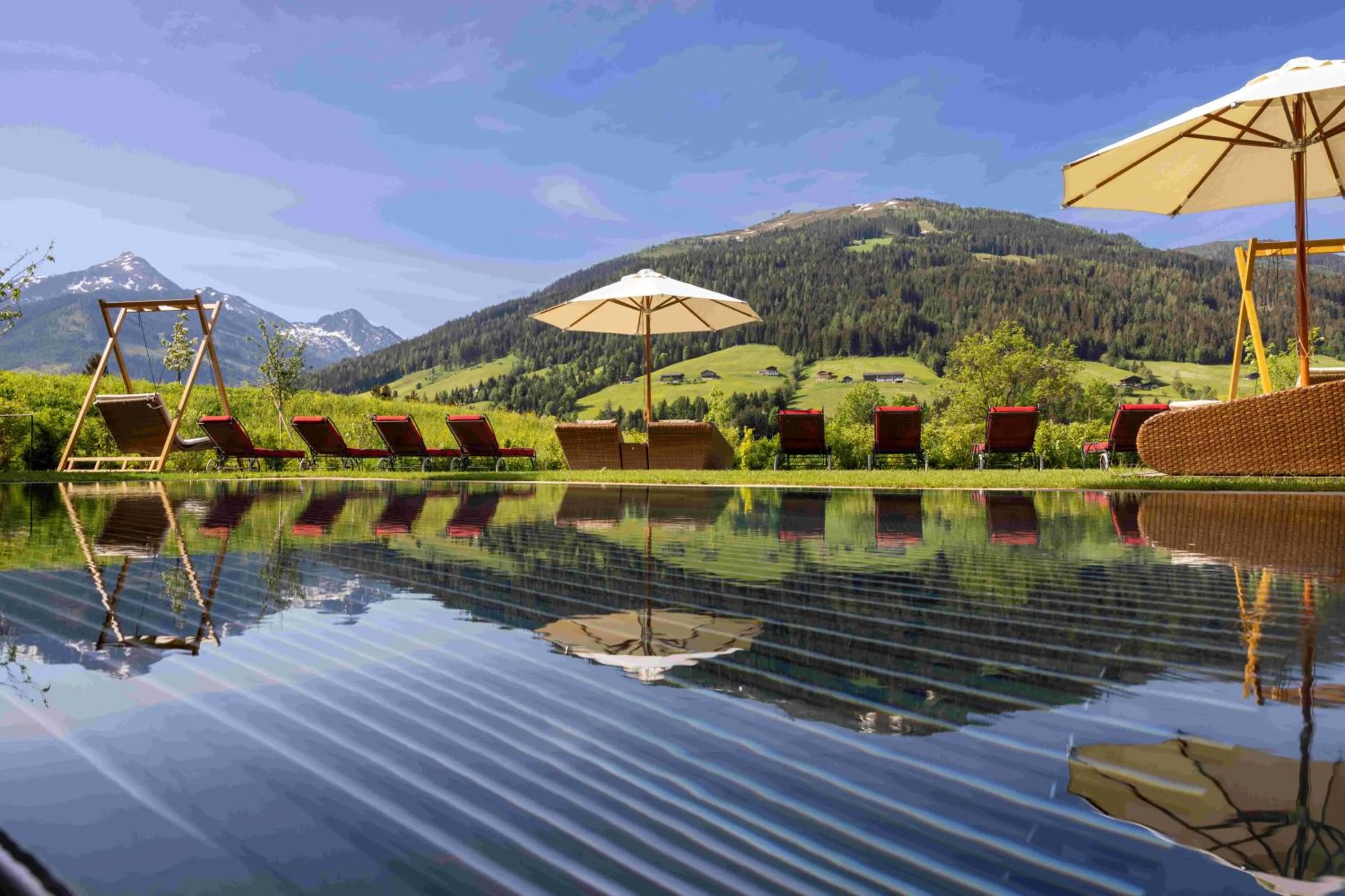 Hot Tub in Alpbacherhof Mountain & Spa Resort