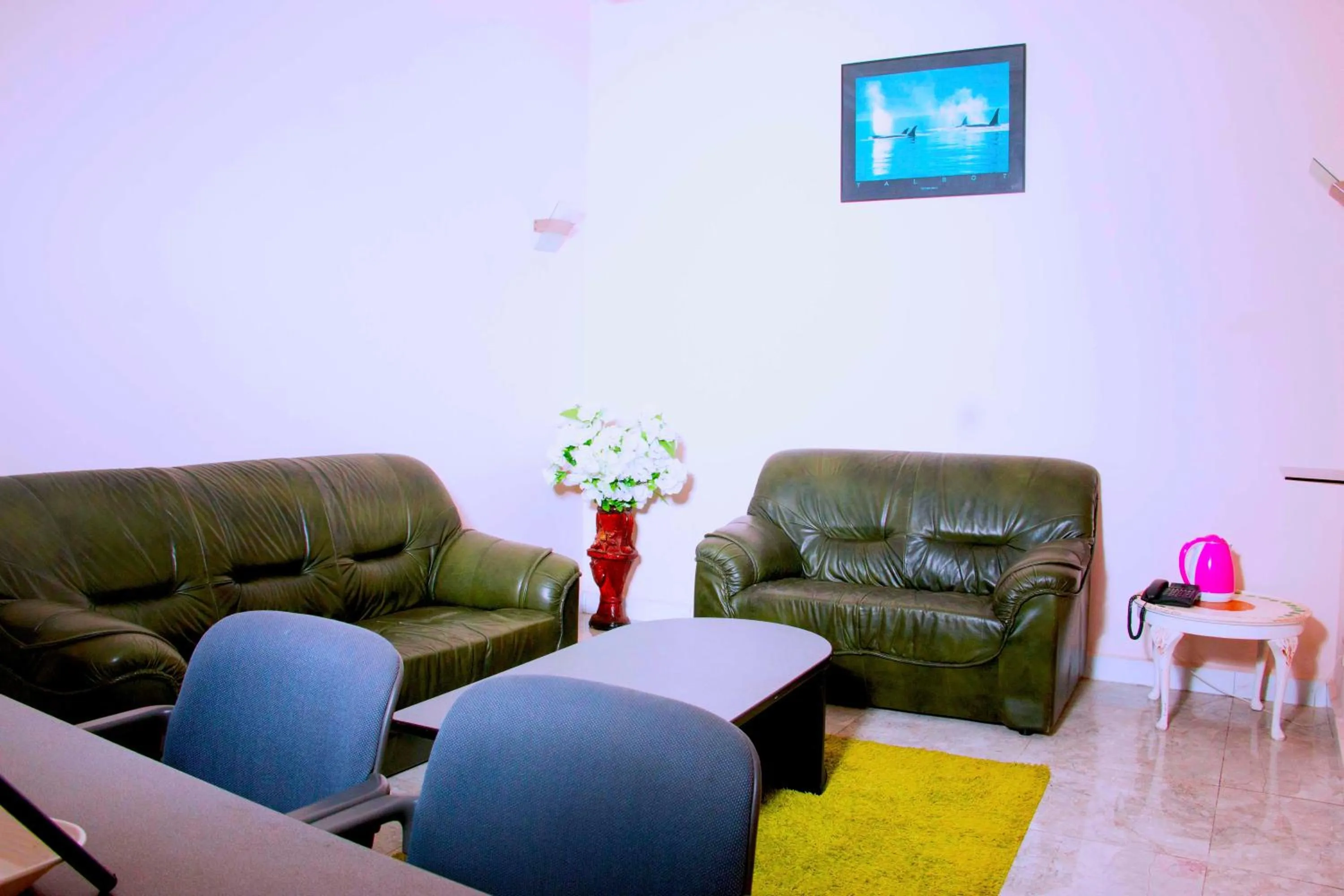 Living room in Nora Hotel