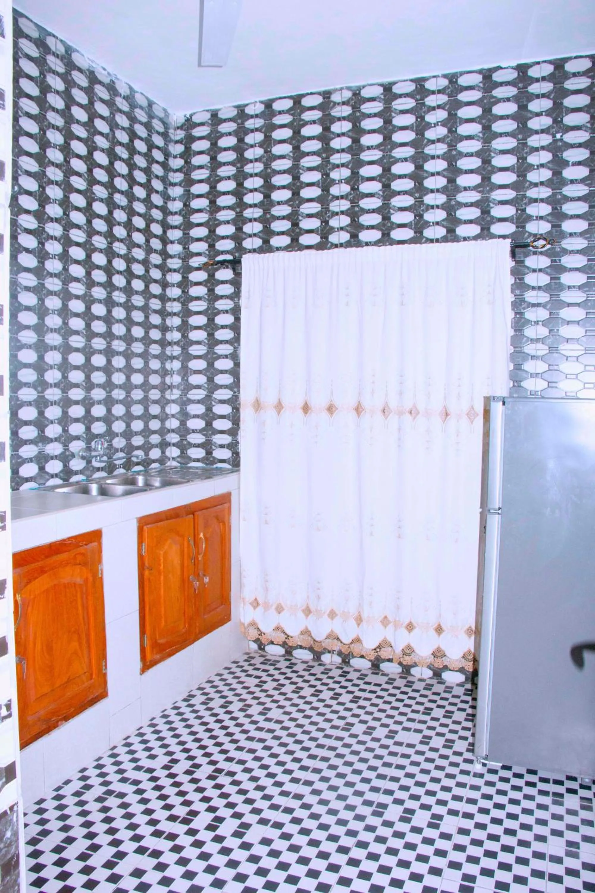 Kitchen or kitchenette in Nora Hotel