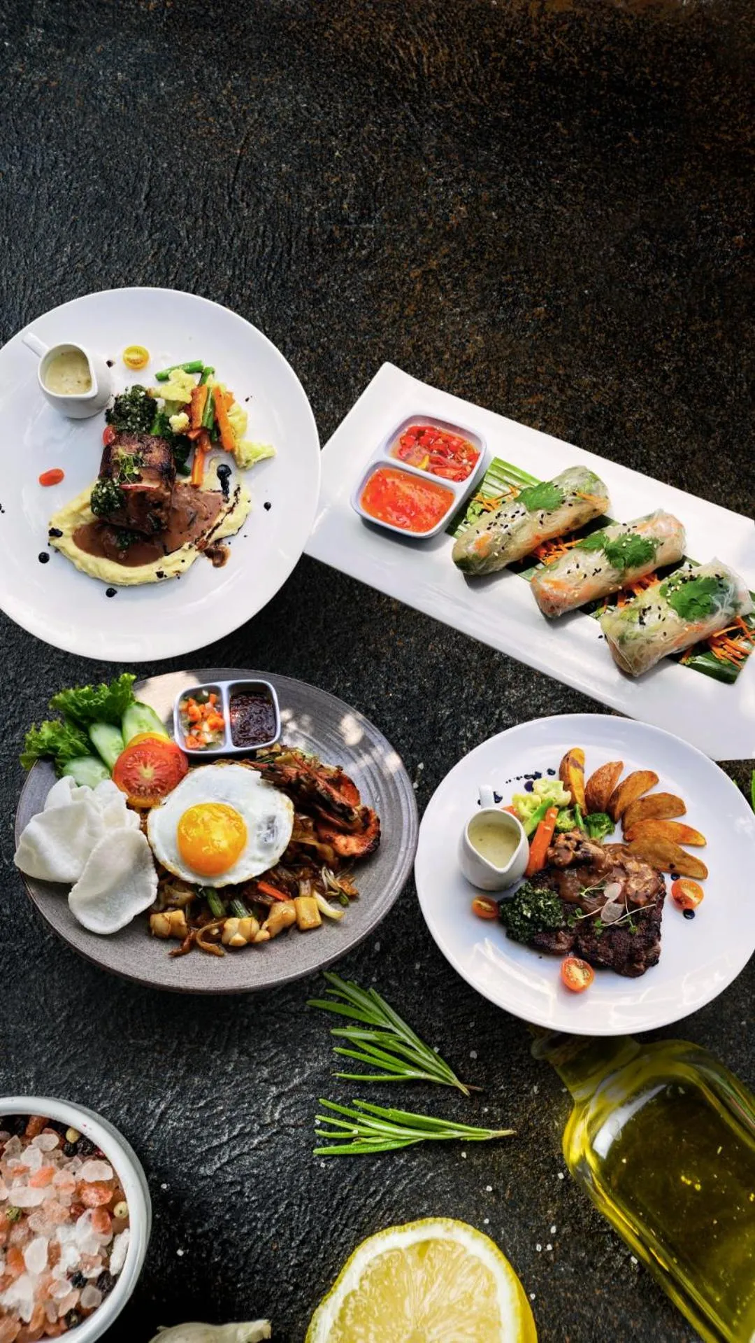 Food in Horison Ultima Seminyak Bali - CHSE Certified