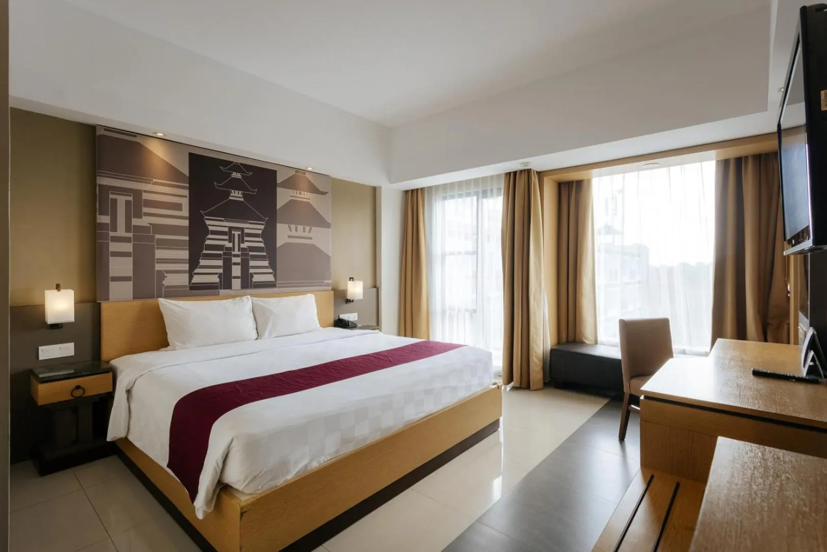 Bedroom, Bed in Horison Ultima Seminyak Bali - CHSE Certified