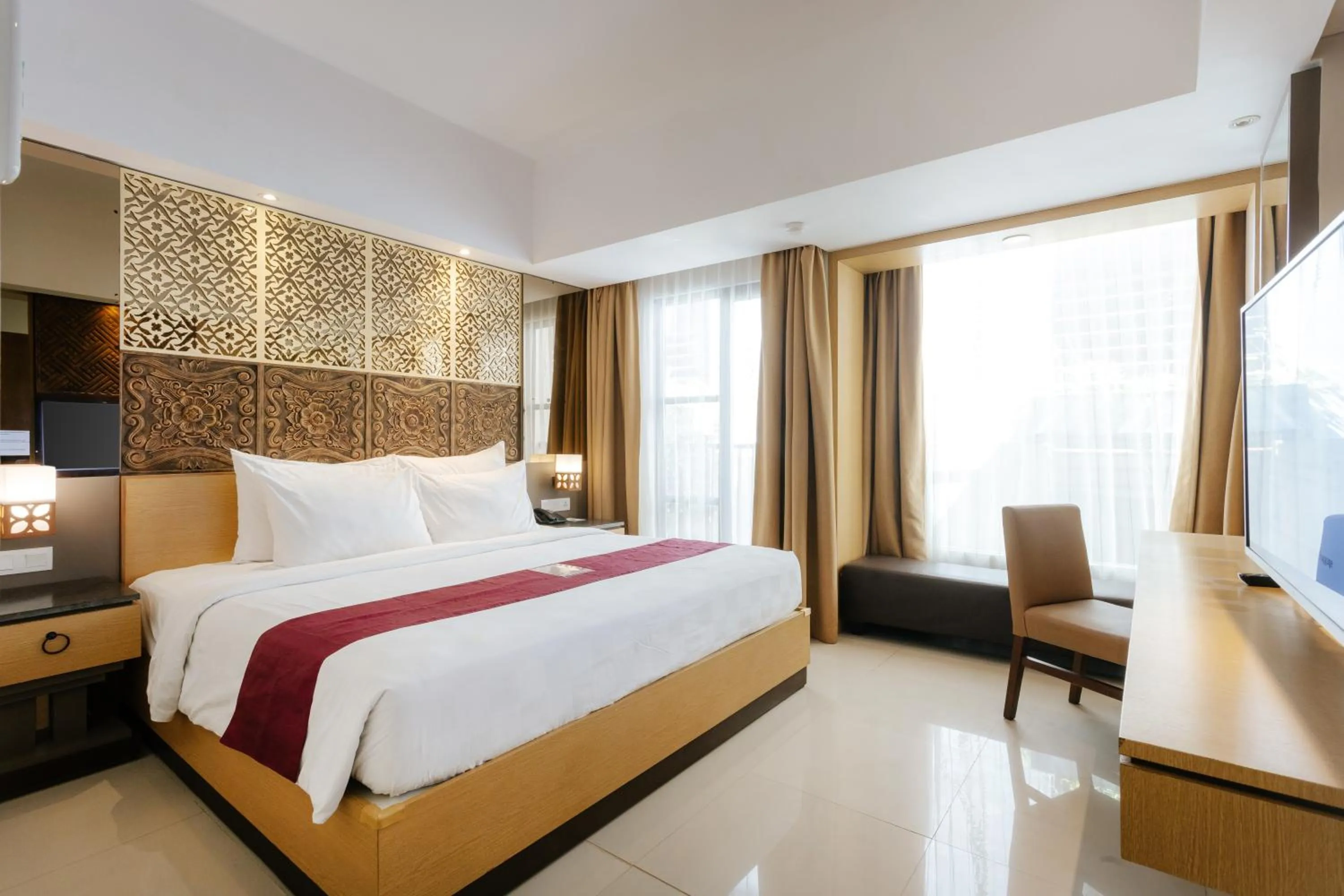 Bed in Horison Ultima Seminyak Bali - CHSE Certified