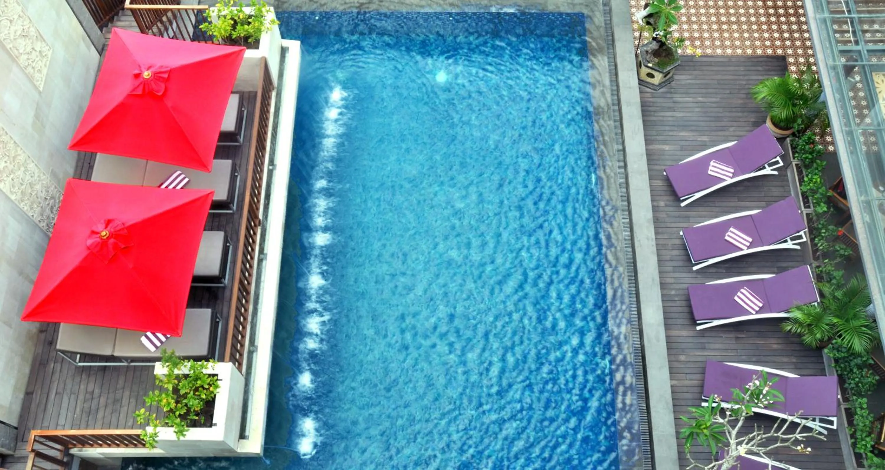 Swimming pool in Horison Ultima Seminyak Bali - CHSE Certified