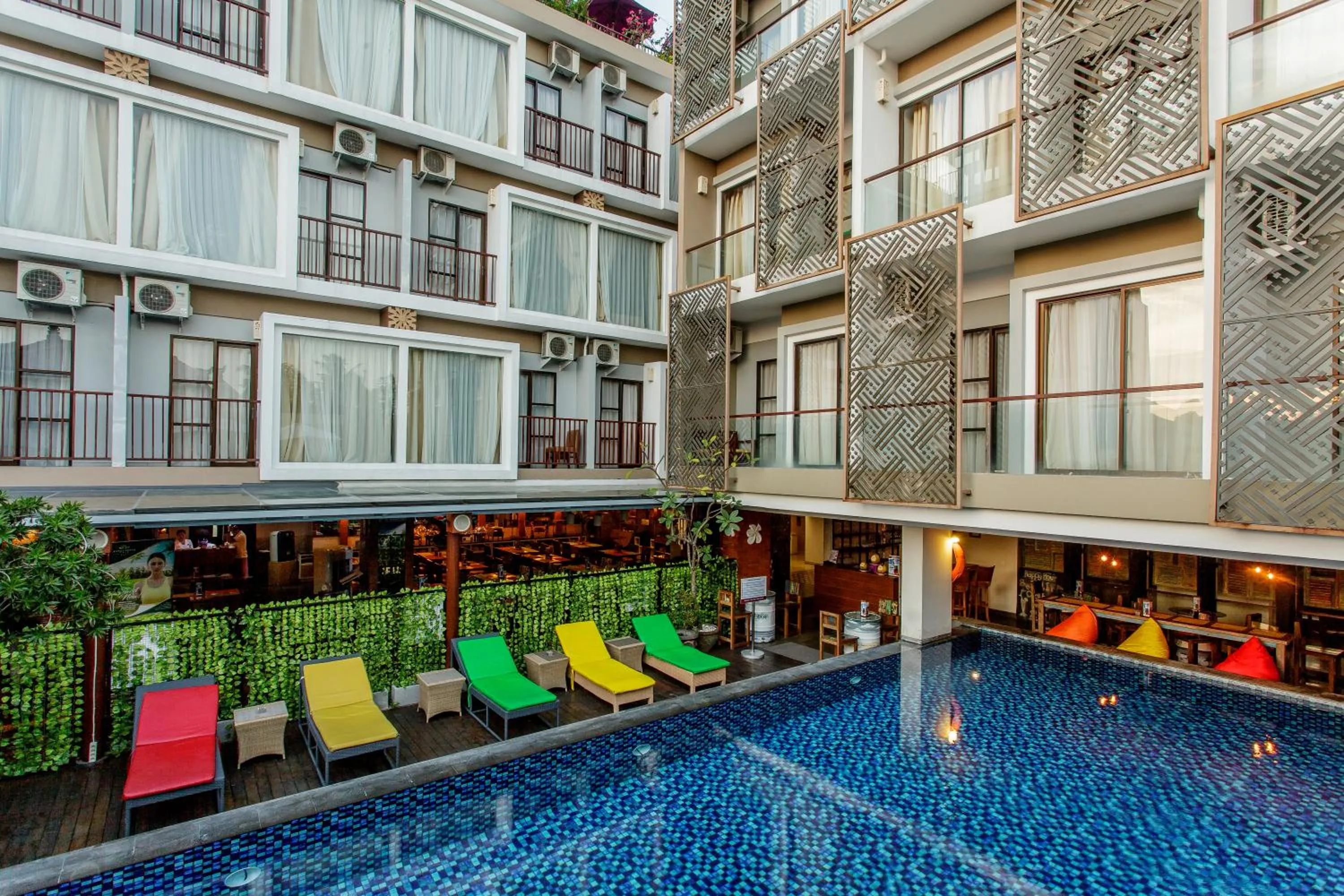 Swimming pool in Horison Ultima Seminyak Bali - CHSE Certified