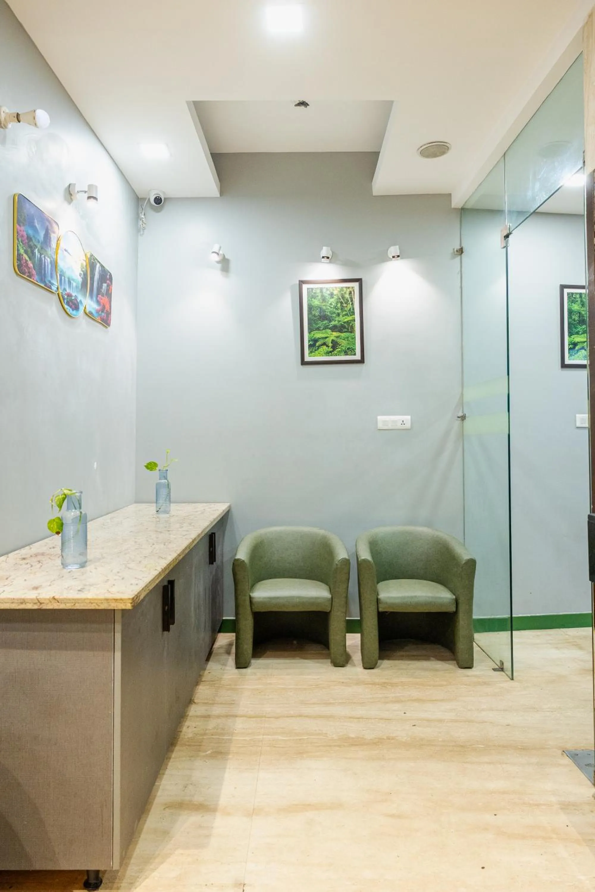 Lobby or reception in Rupam Hotel