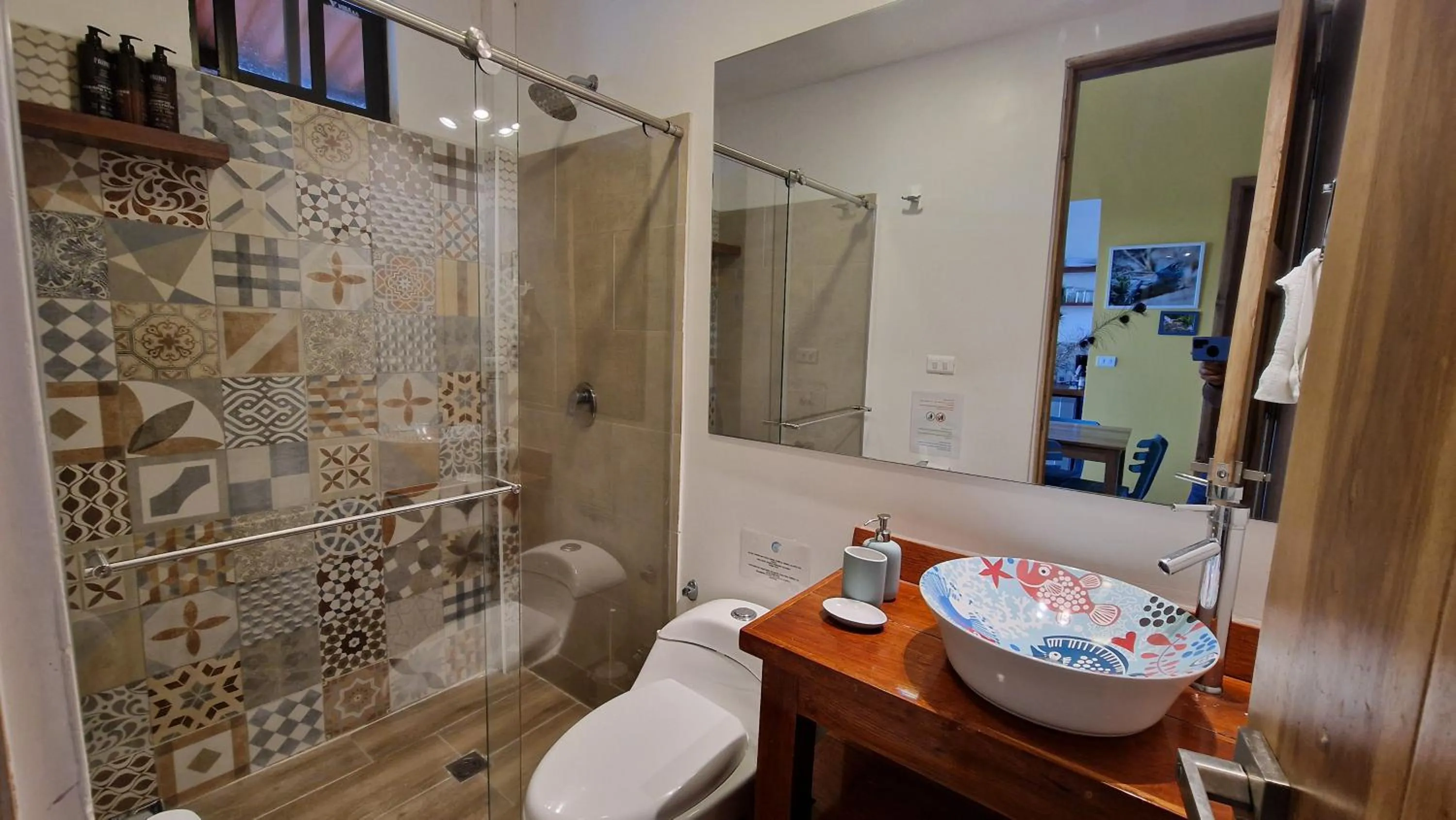 Shower in Hotel La Caracola Salento