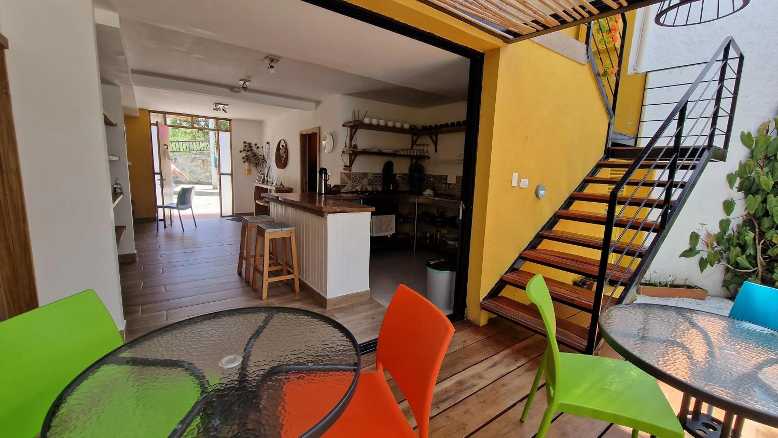 Patio in Hotel La Caracola Salento