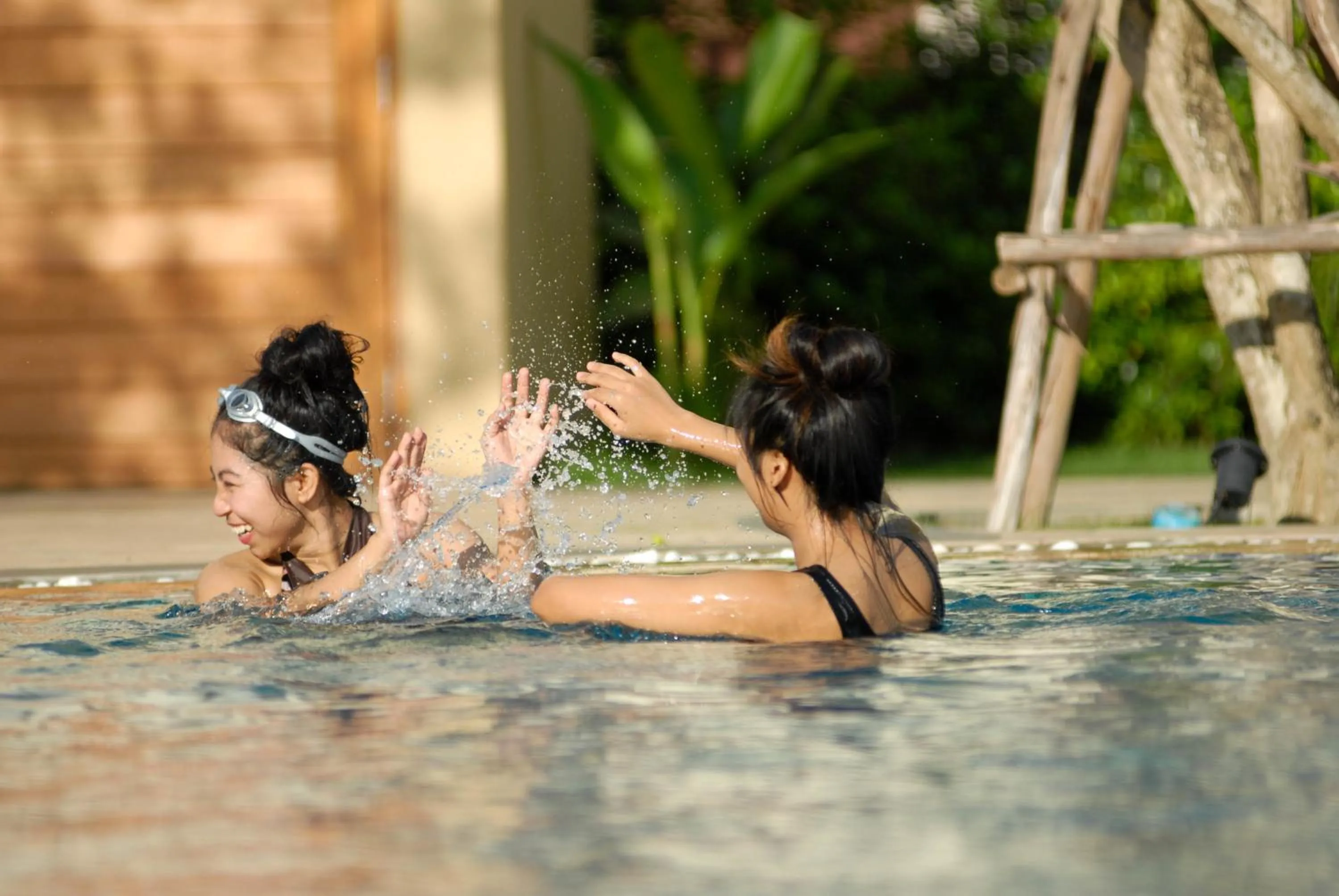 Swimming pool in Phufa Waree Chiangrai Resort - SHA Extra Plus