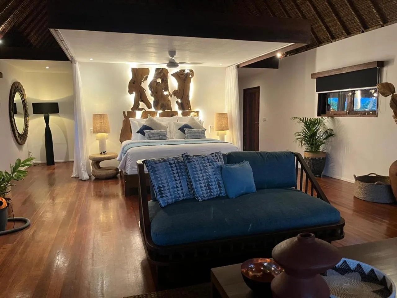 Bedroom, Bed in Pondok Santi Estate