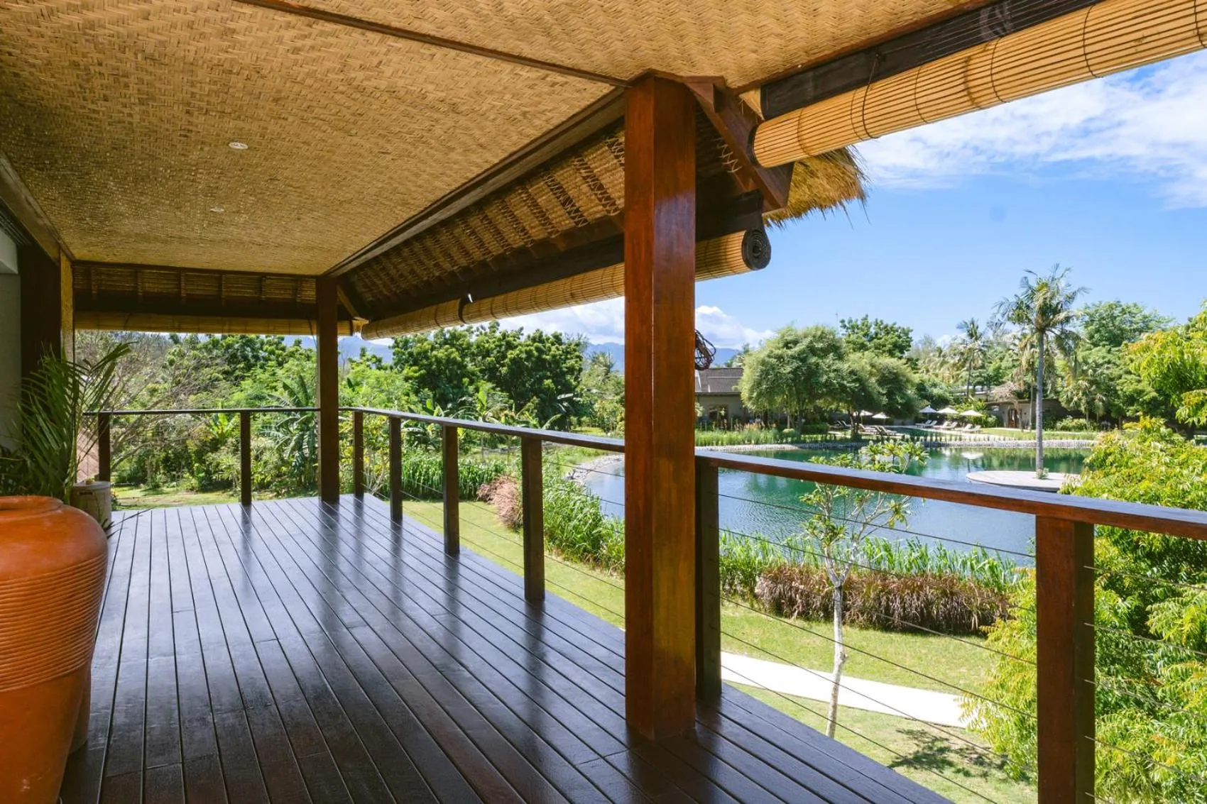 Balcony/Terrace in Pondok Santi Estate