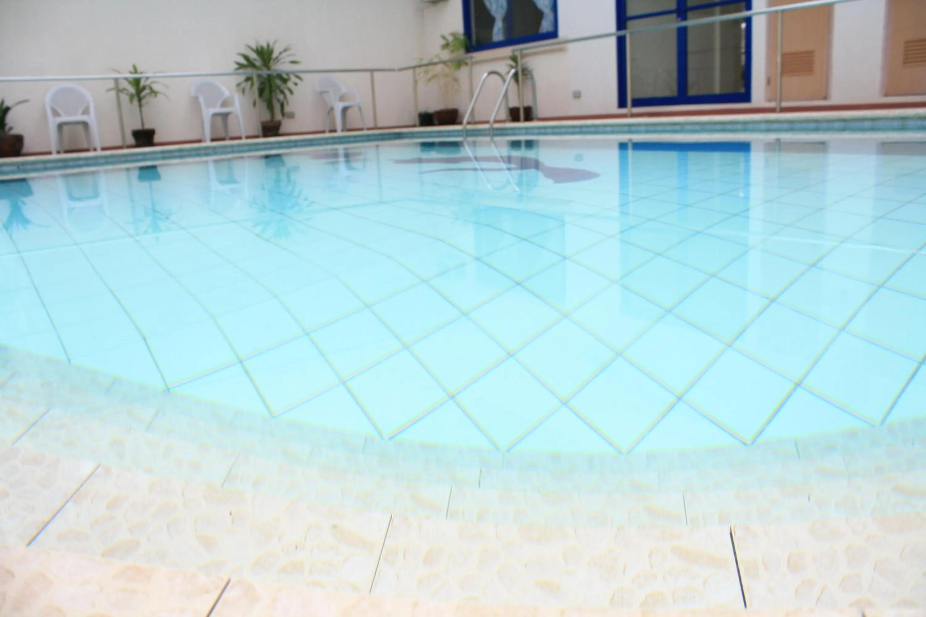 Swimming pool in Dumaguete Springs Apartment