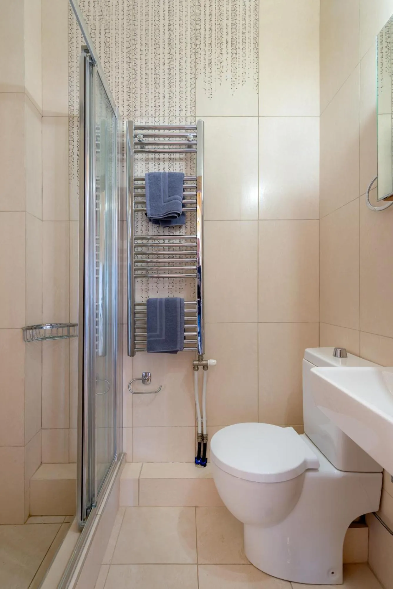 Shower in Elegant Living