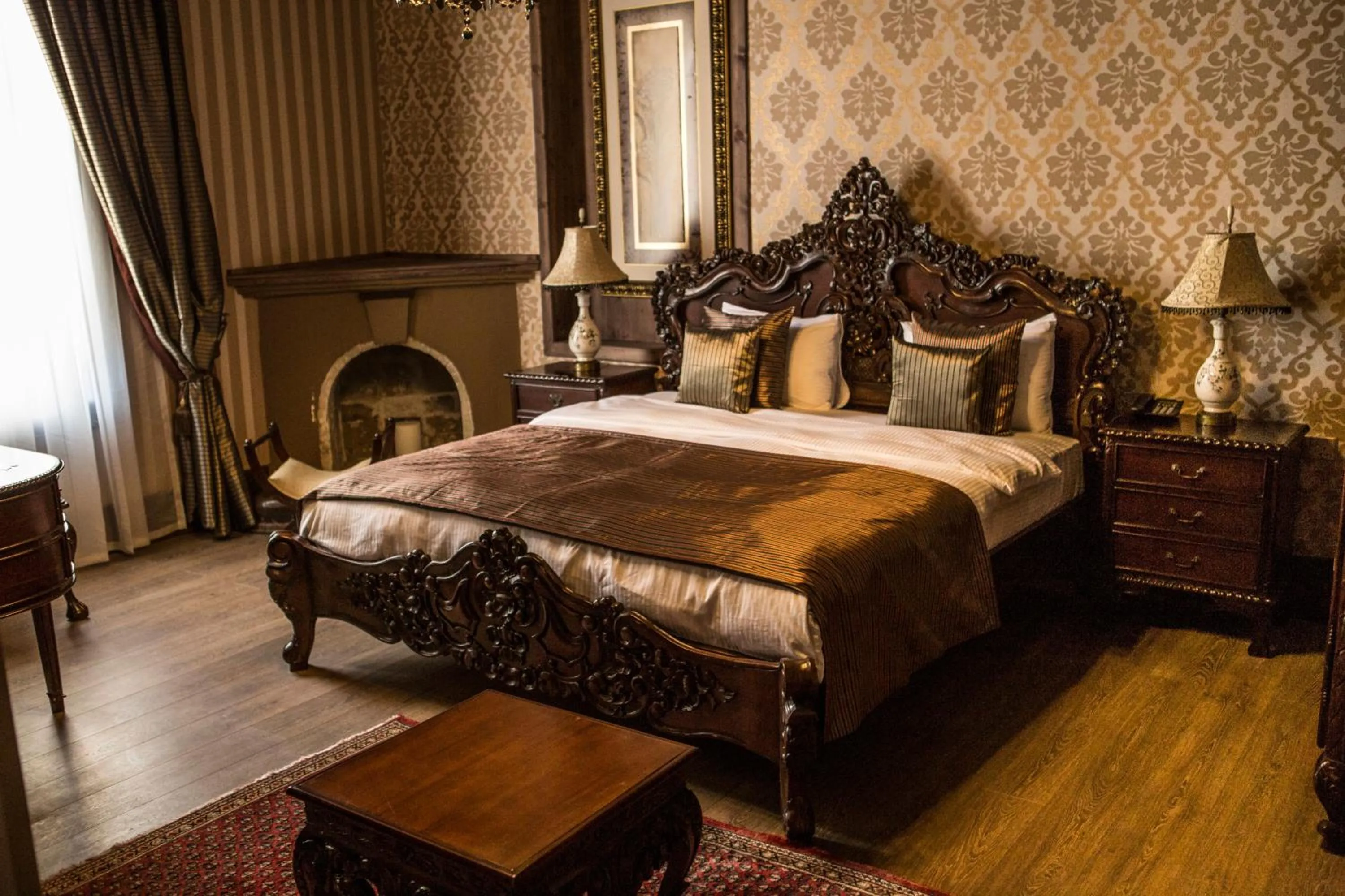 Bed in kyrenia palace boutique hotel
