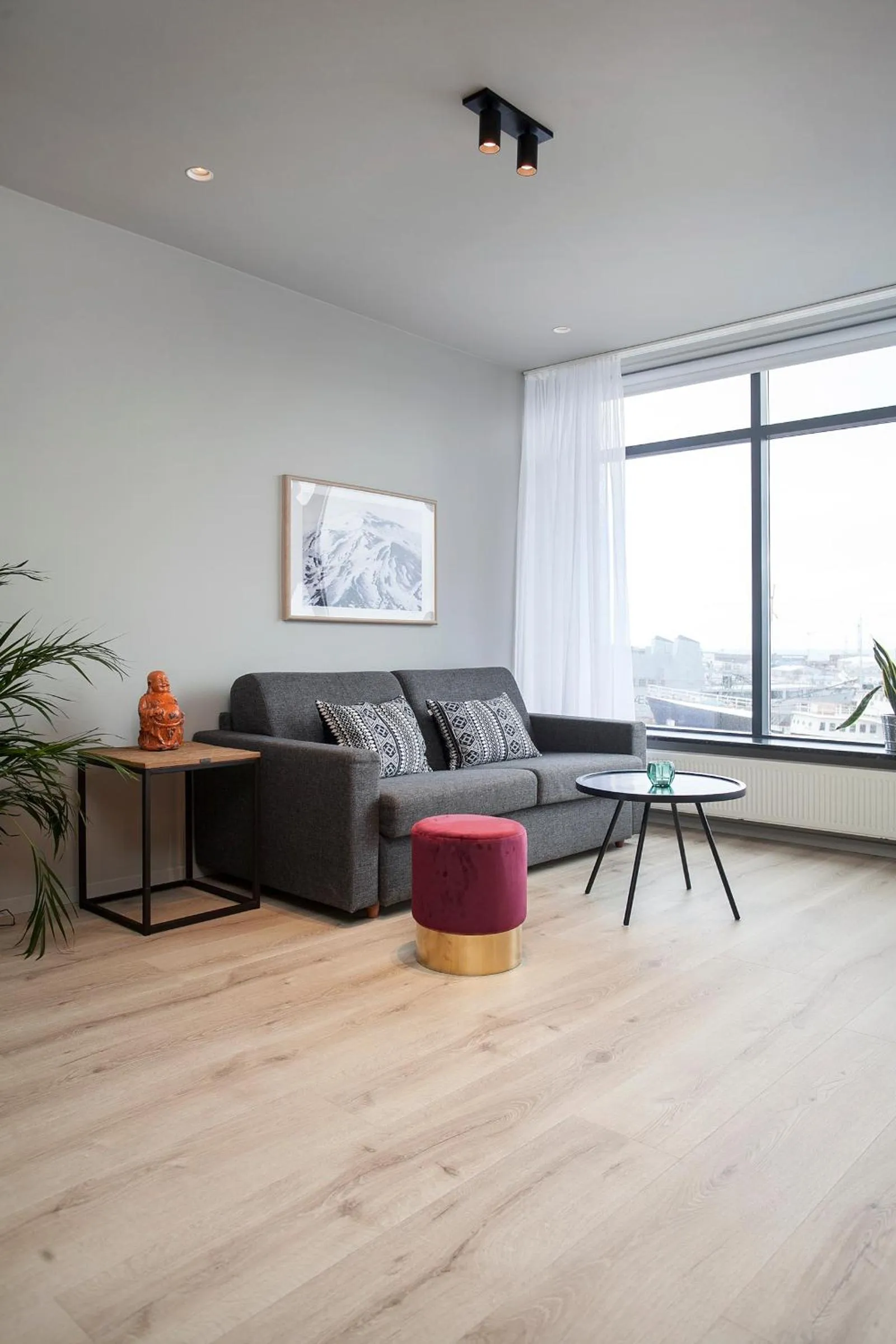 Living room in Planet Apartments