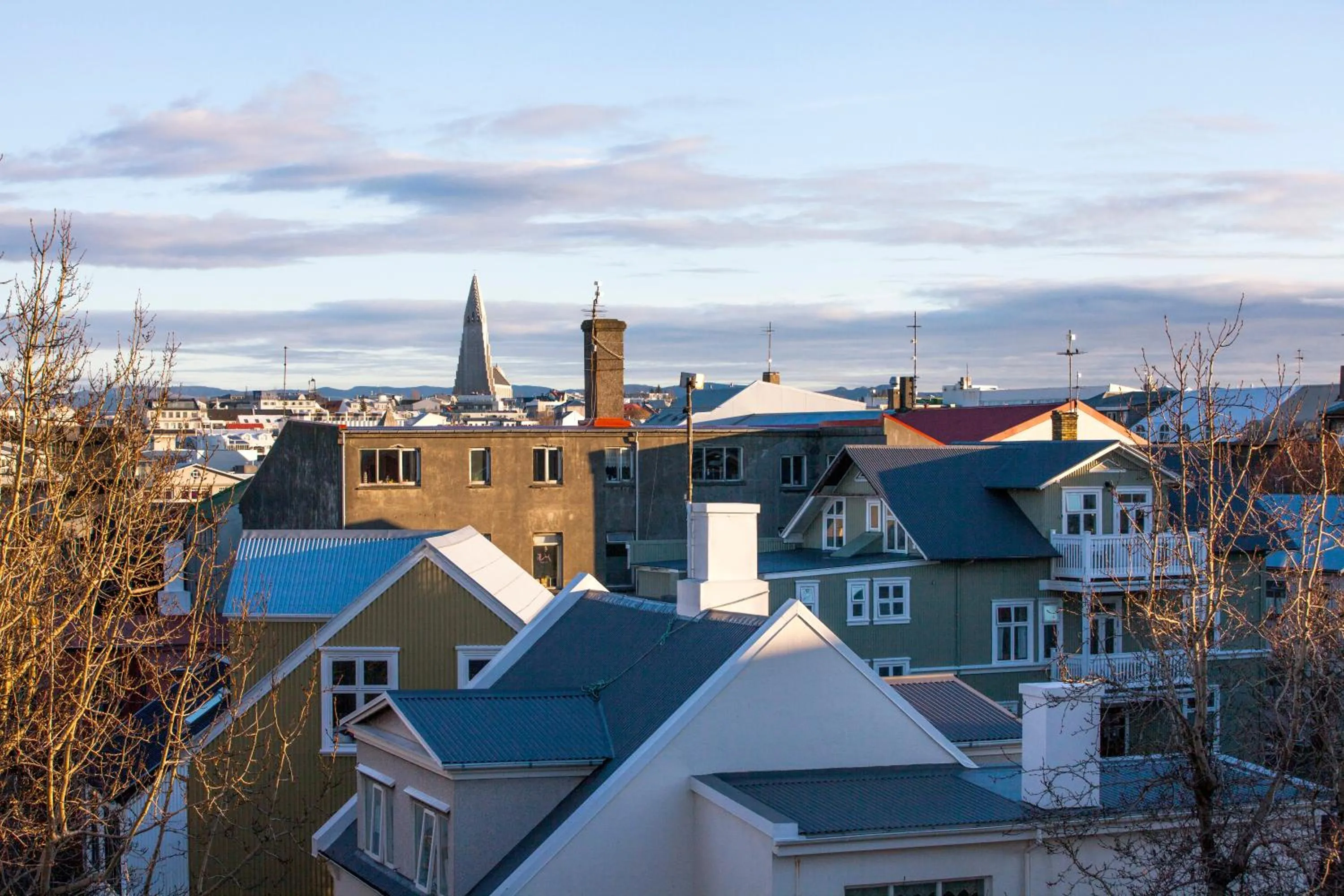 City view in Planet Apartments