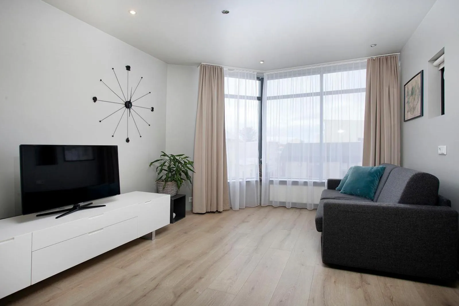 Living room in Planet Apartments