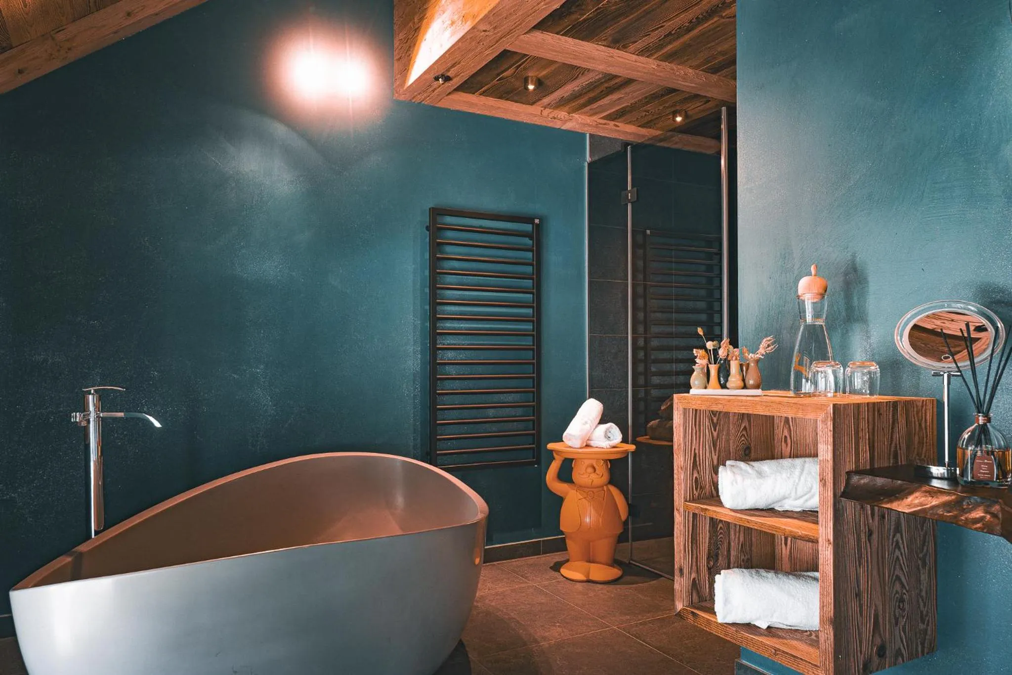 Bathroom in Alpine Refuge Villa Adler