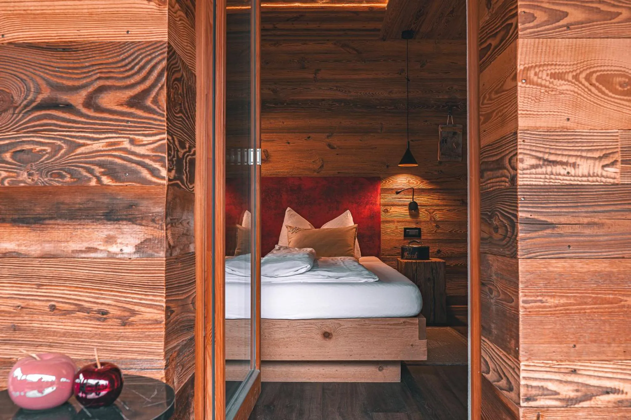 Bed in Alpine Refuge Villa Adler