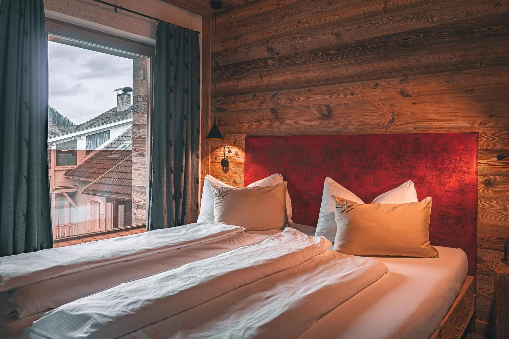 Bed in Alpine Refuge Villa Adler