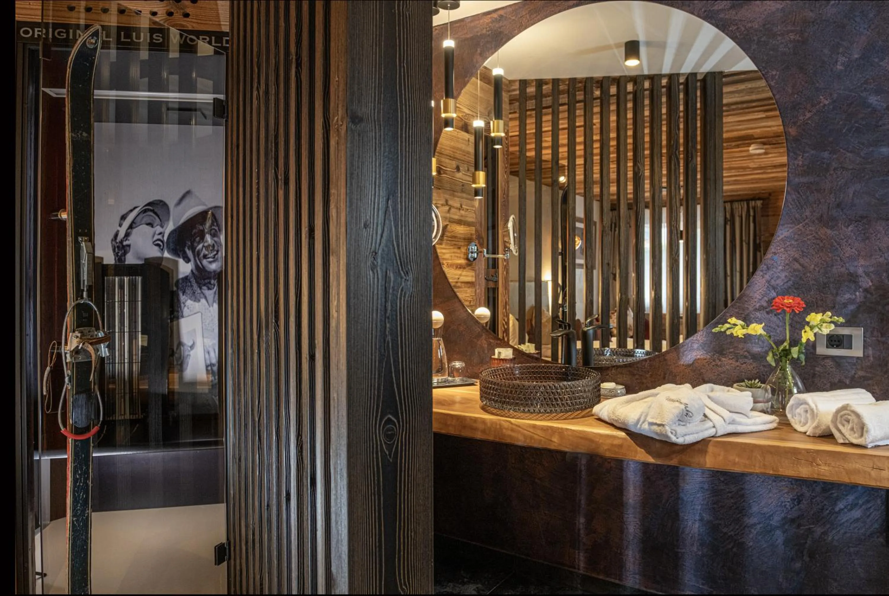 Bathroom in Alpine Refuge Villa Adler