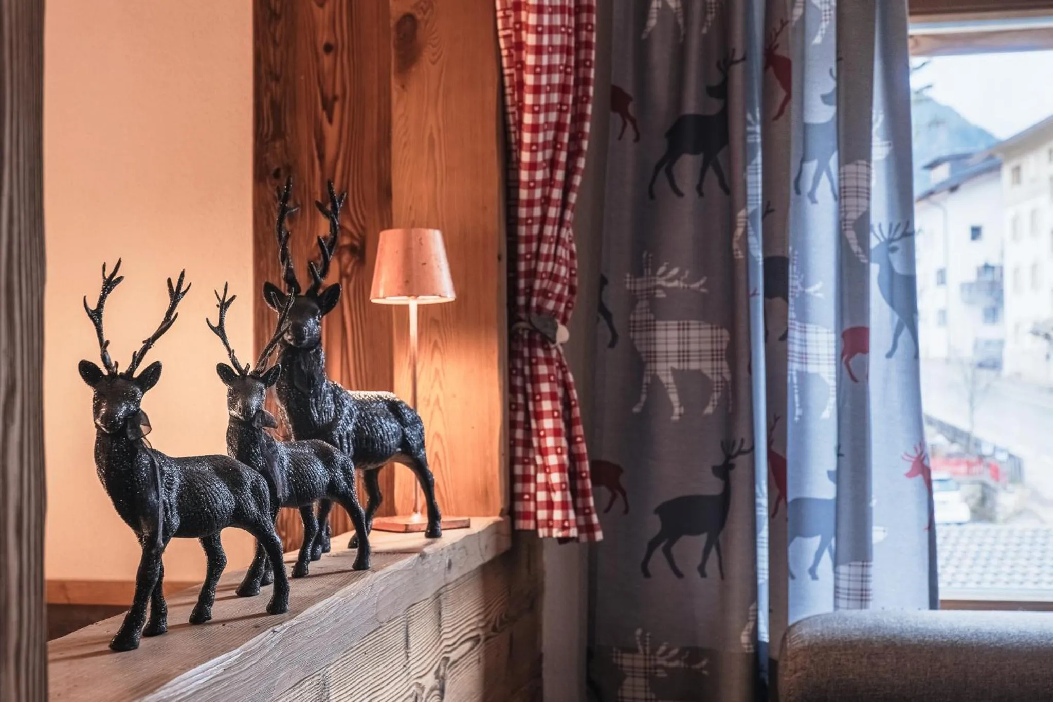 Decorative detail in Alpine Refuge Villa Adler