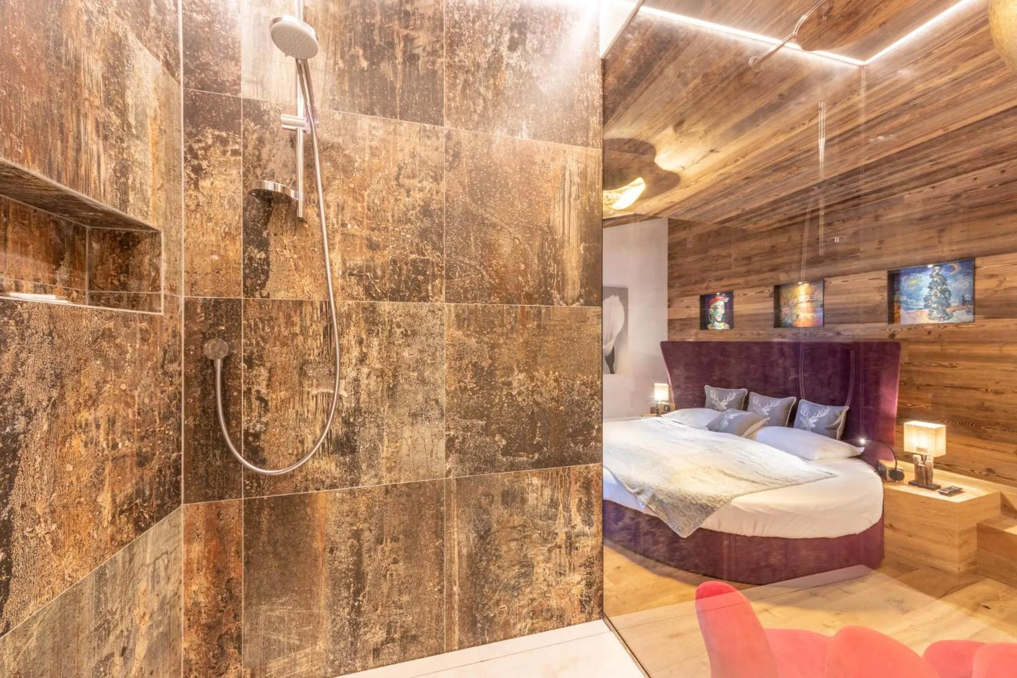 Bathroom in Alpine Refuge Villa Adler