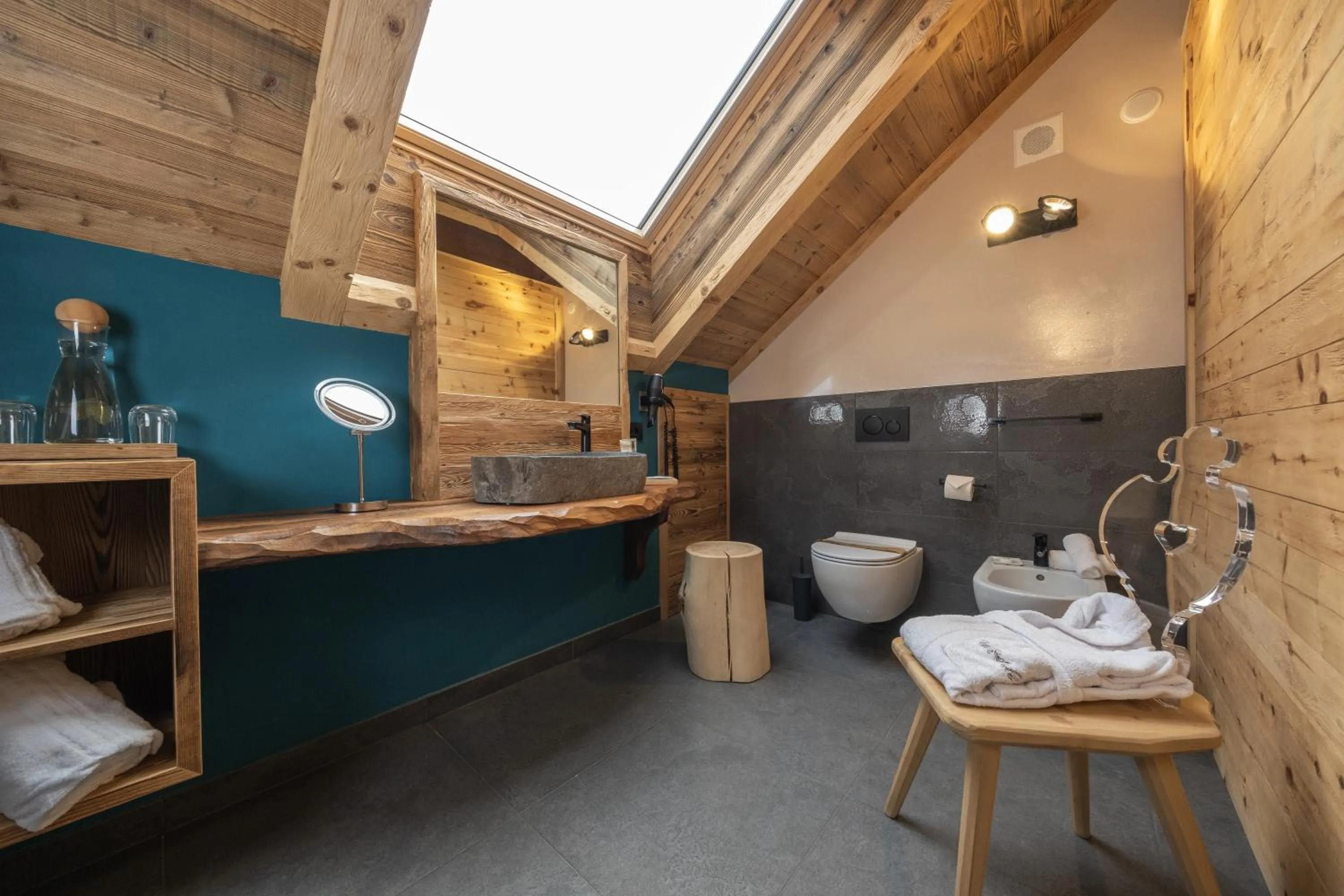 Toilet in Alpine Refuge Villa Adler